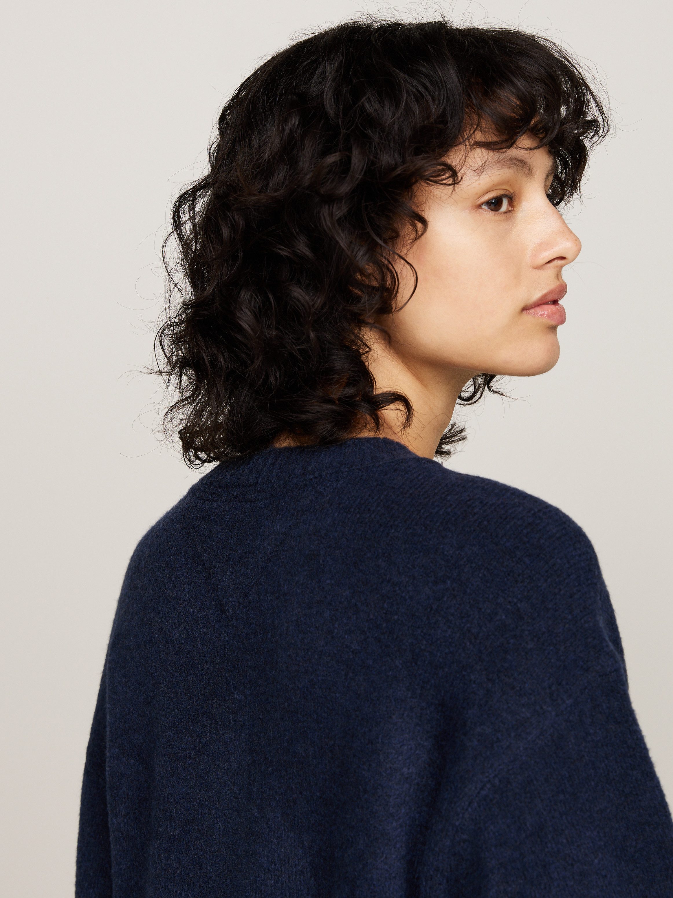 Tommy Jeans Curve Strickkleid TJW MLNGE günstig online kaufen
