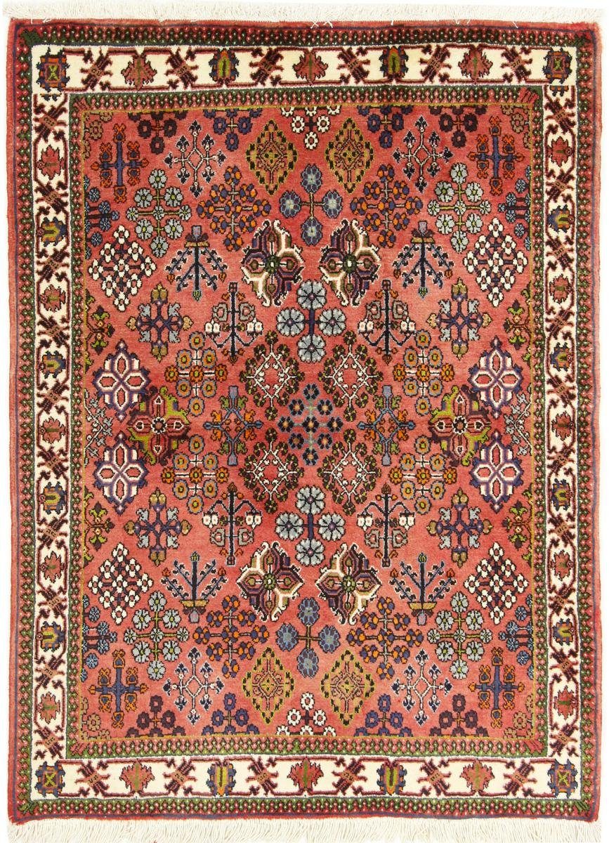 Orientteppich Meymeh 113x149 Handgeknüpfter Orientteppich / Perserteppich, Nain Trading, rechteckig, Höhe: 12 mm