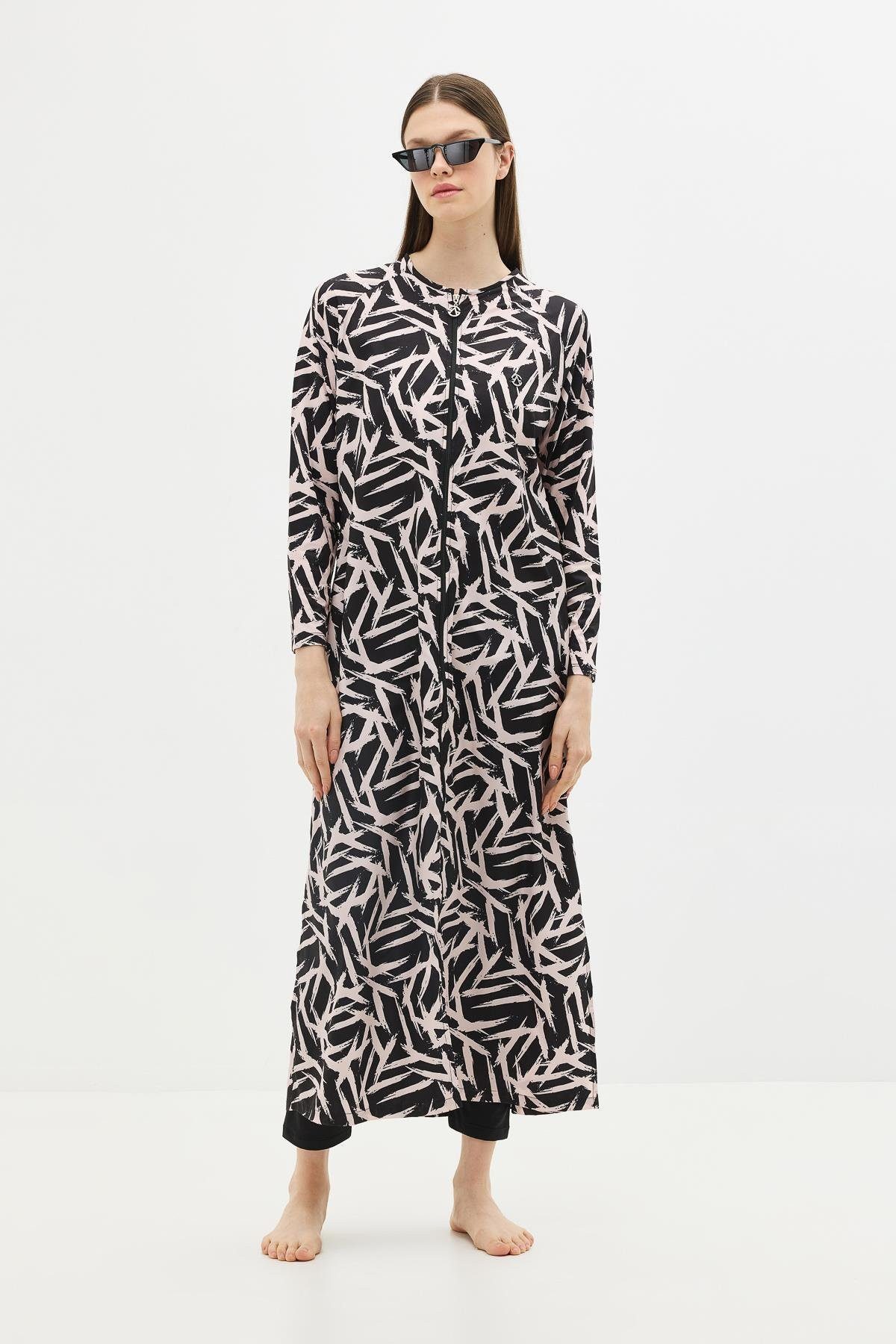 C&CITY Badeanzug Vollständige Abdeckung Modest Badeanzug Set