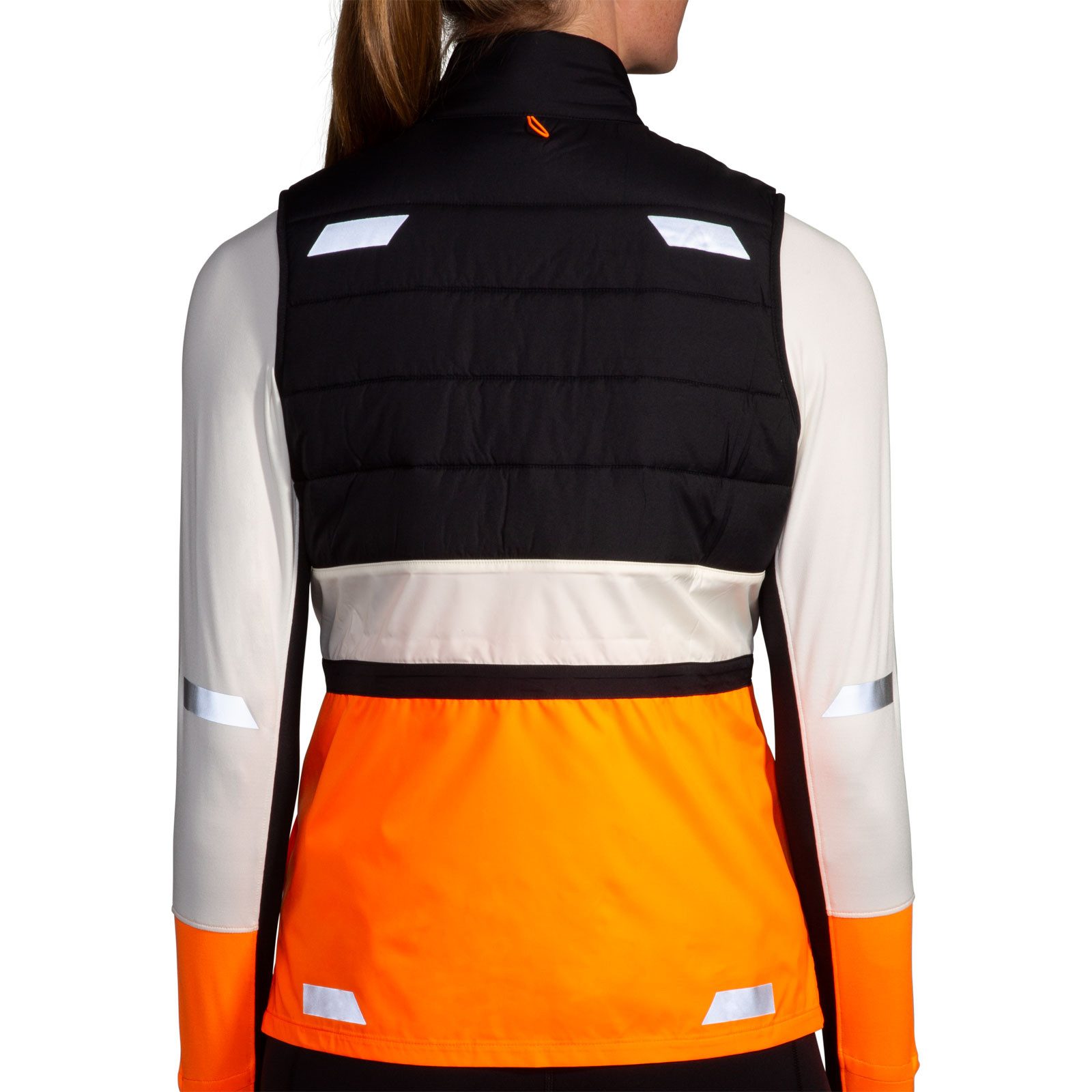 Brooks Laufjacke Run Visible Insulated Vest 2.0 Lady 221688-167 hohe Sichtbarkeit auch bei schlechten Lichtverhältnissen