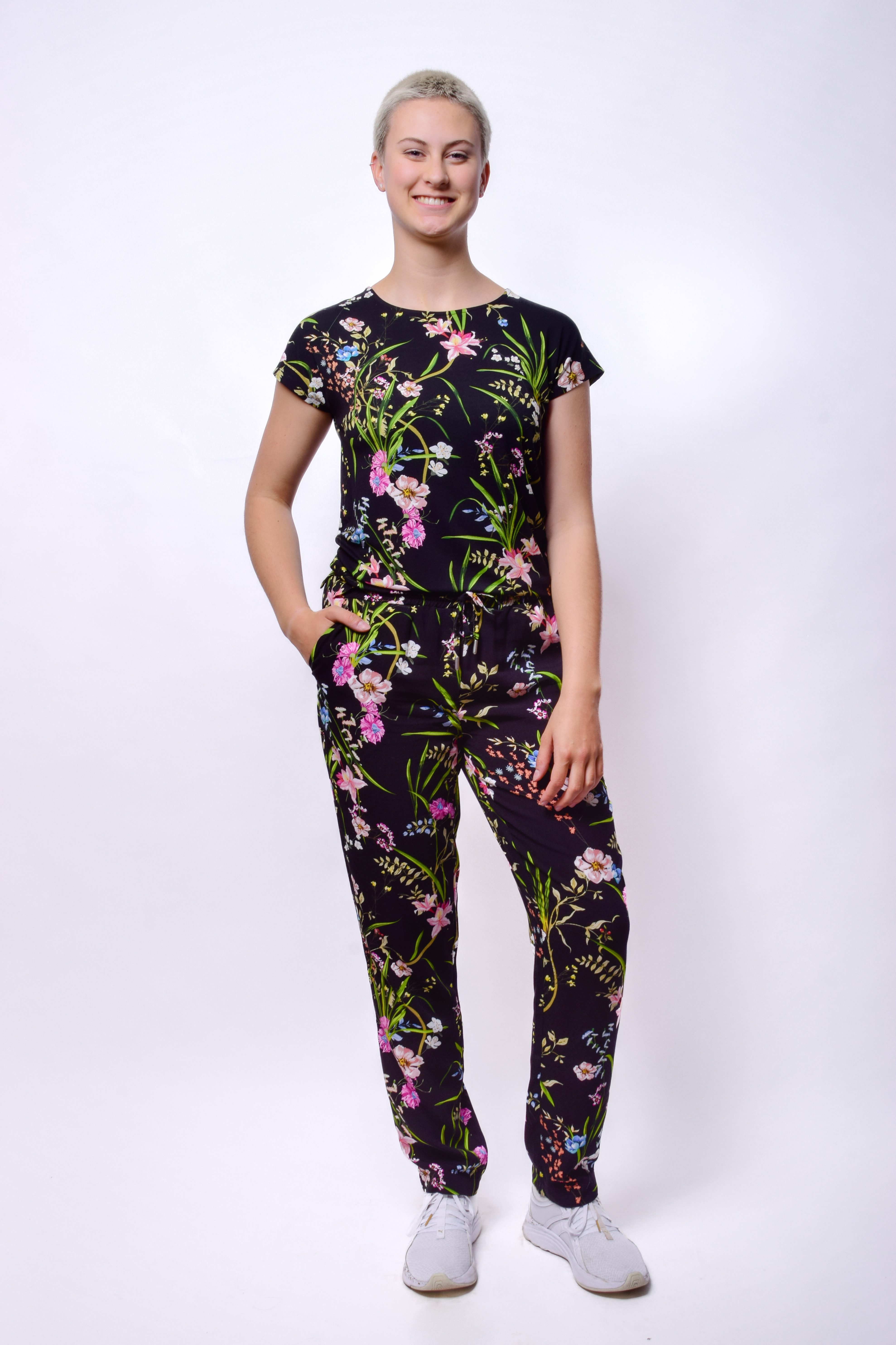 einfach Schön Stoffhose Cloe tropical