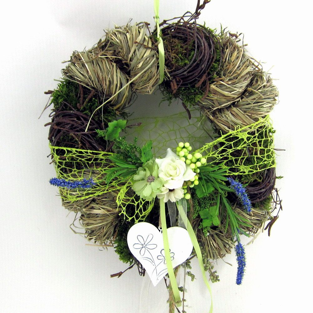 Small-Preis Dekokranz Türkranz Wandkranz rund Natur ø 28 cm - Frühling - Wi günstig online kaufen
