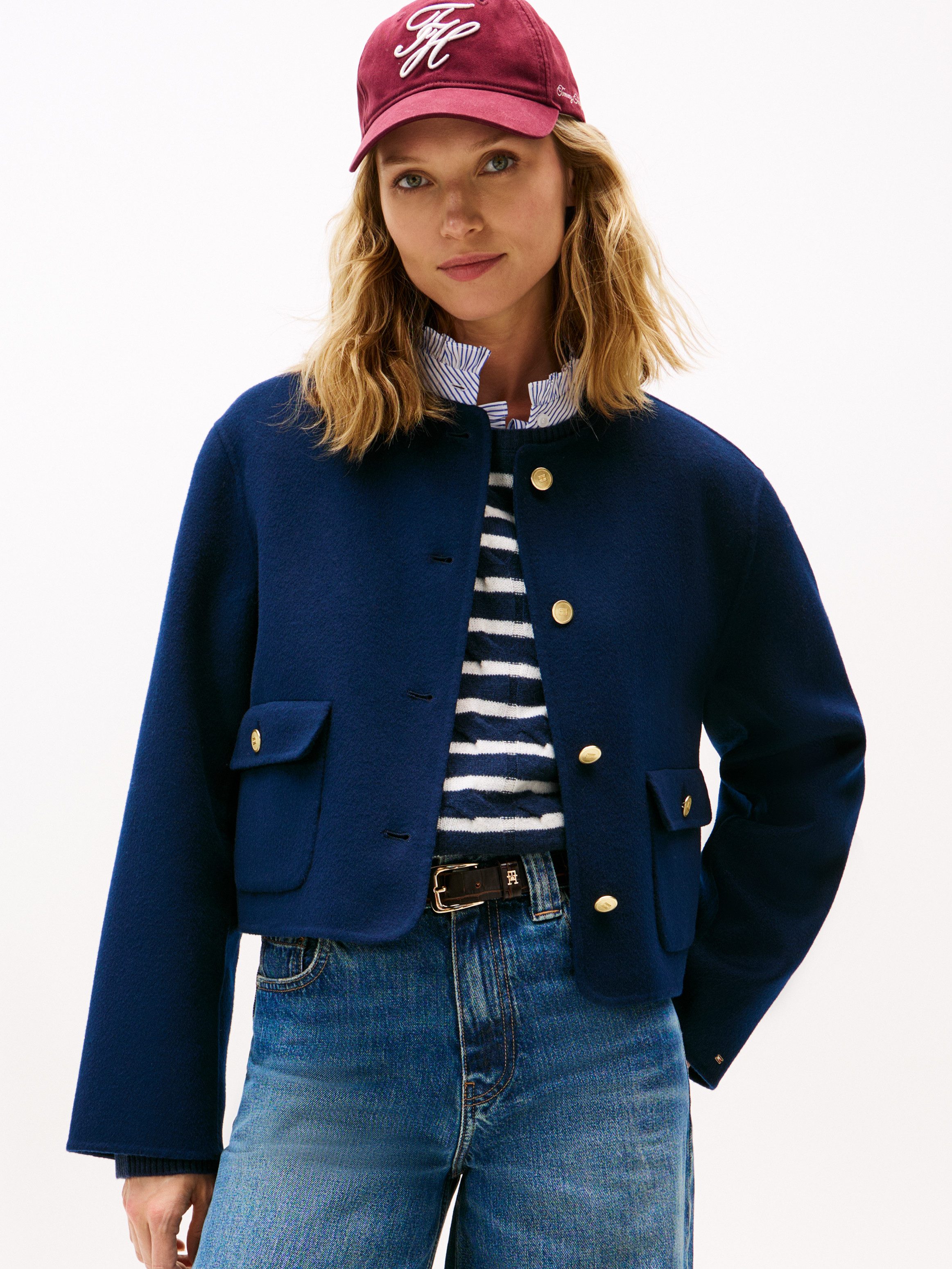 Tommy Hilfiger Kurzjacke DF WOOL BLEND günstig online kaufen