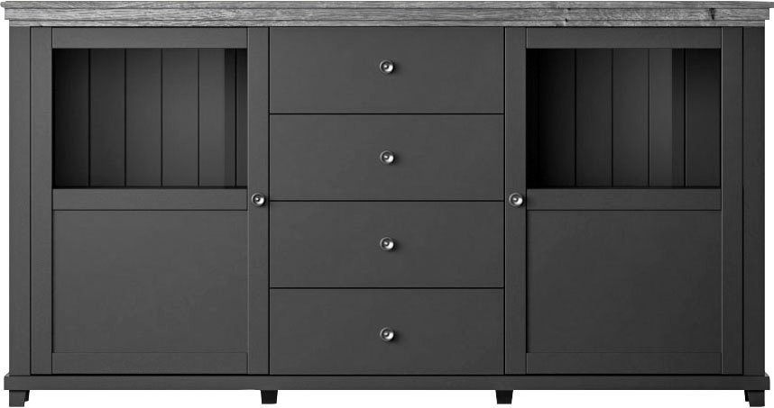 Home affaire Sideboard "Evora", Breite 181cm günstig online kaufen