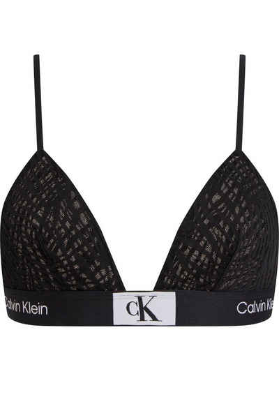 Calvin Klein Underwear Triangel-BH mit sportlichem Elastikbund