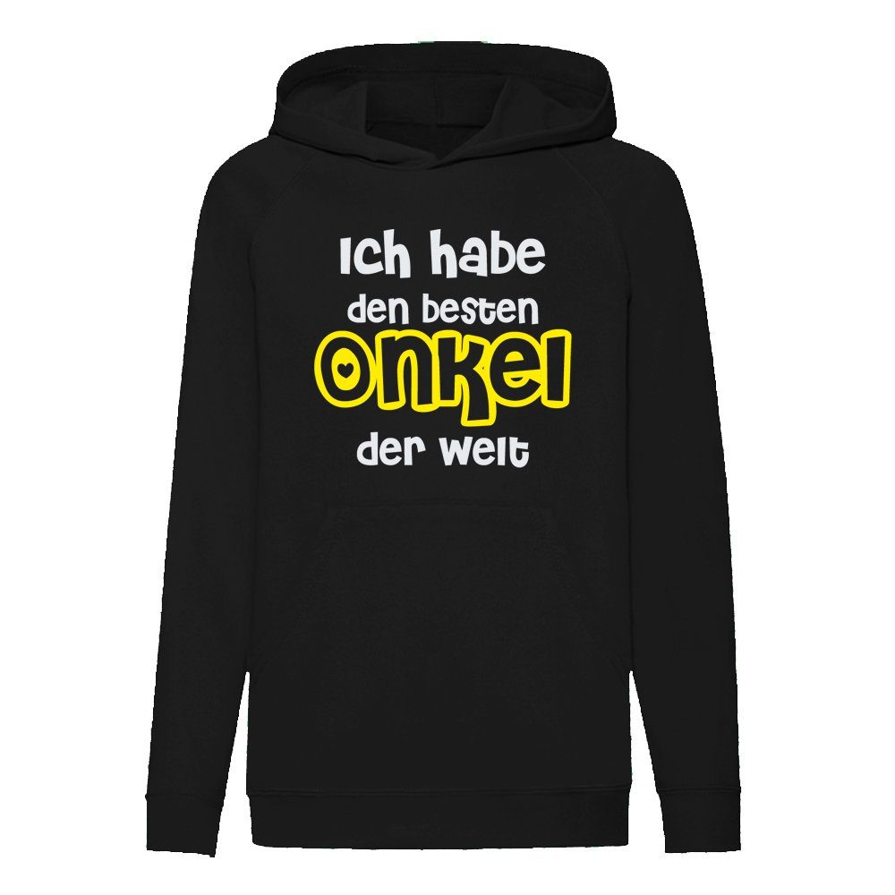 Ggraphics Hoodie Ich habe den besten Onkel der Welt Kinder Hoodie