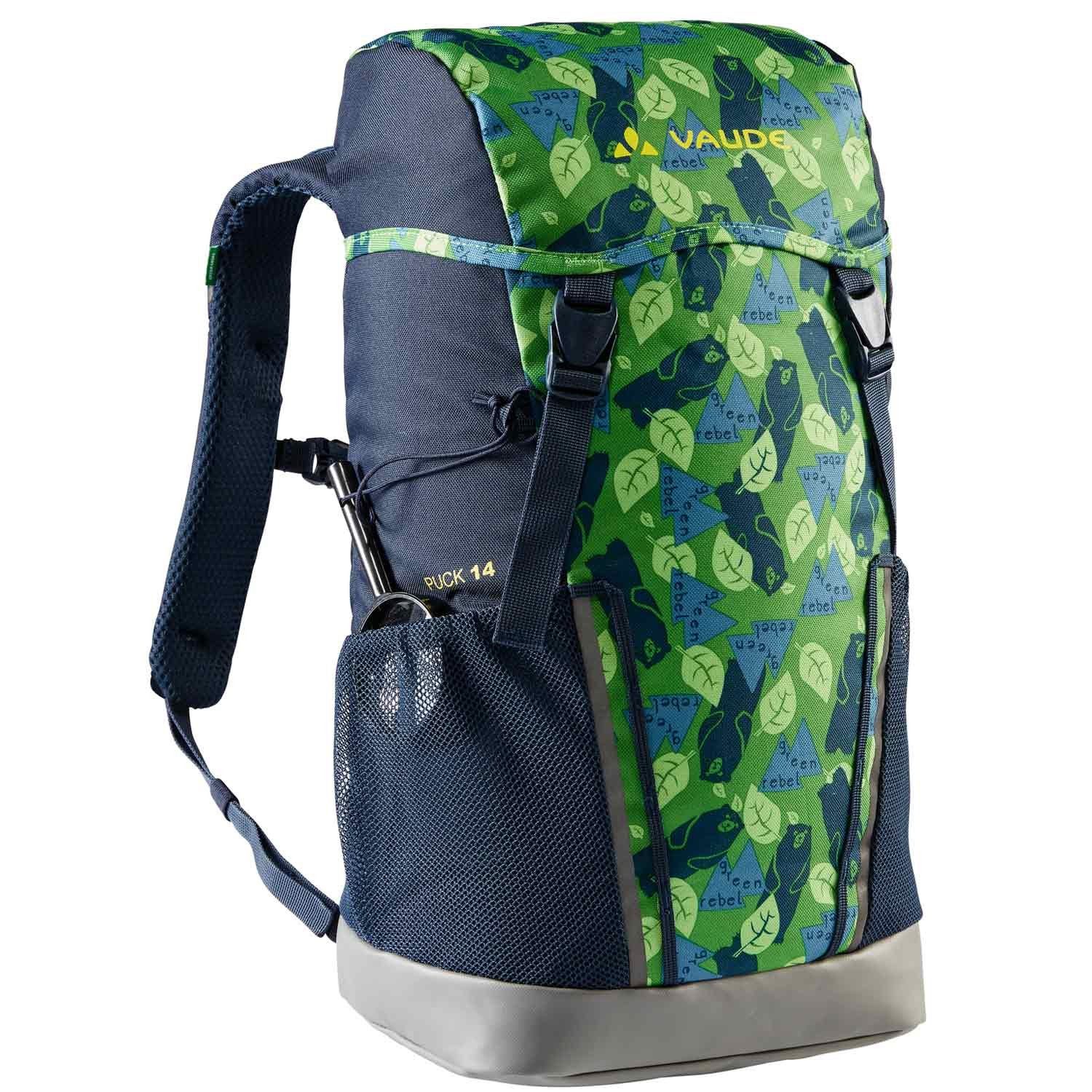 VAUDE Kinderrucksack Vaude Kinderrucksack Puck 14 parrot green/eclipse (Stück, Stück)