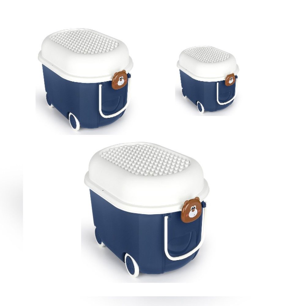 Creliv Spielzeugtruhe Spielzeug Entdecker - Spielzeug Aufbewahrungsboxen Se günstig online kaufen