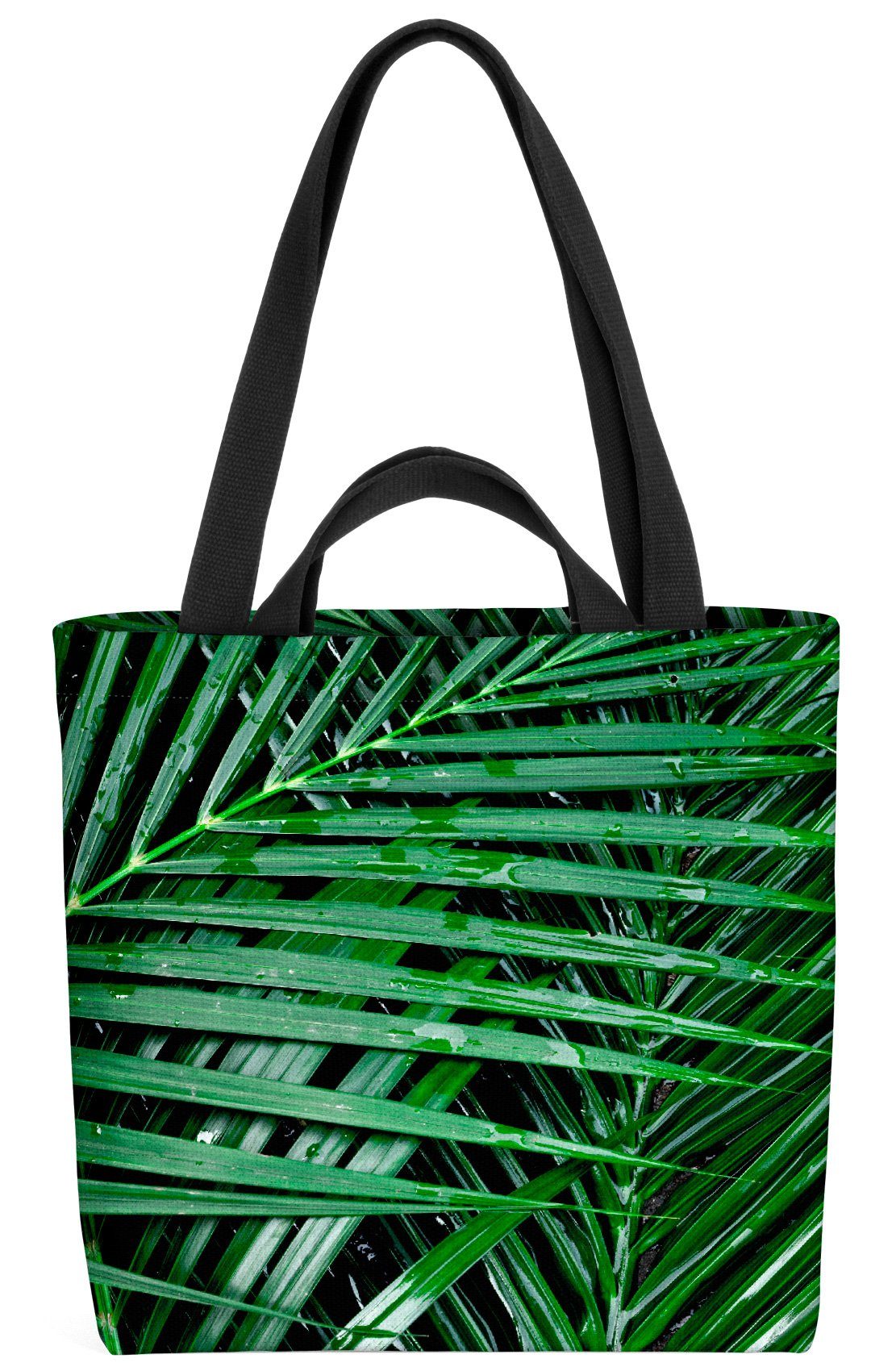 VOID Henkeltasche (1-tlg), Kokosnuss Blätter Palme Kokosnuss Blätter Palme Pflanzen Palmenblätte | Henkeltaschen