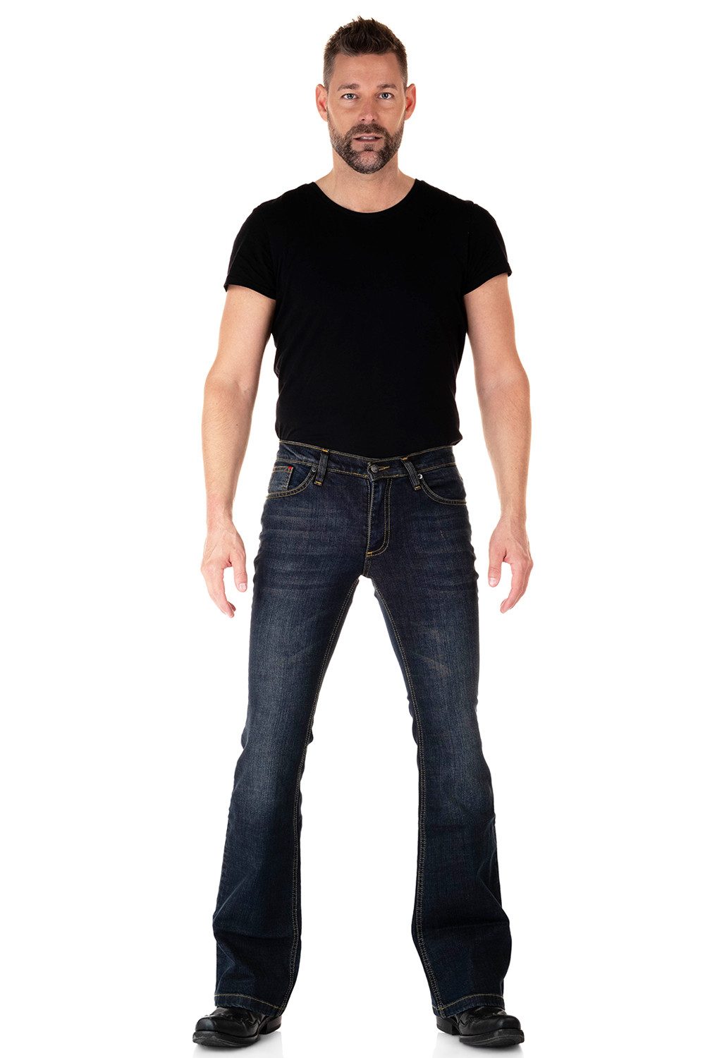 Comycom Bootcut-Jeans Herren ROOTS