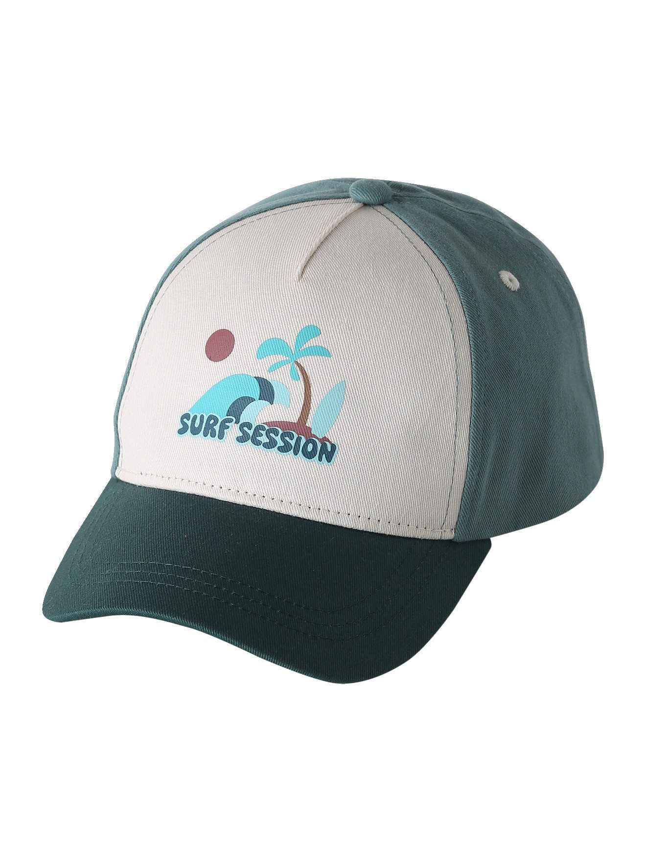vertbaudet Beanie Cap SURF Jungen Baumwolle