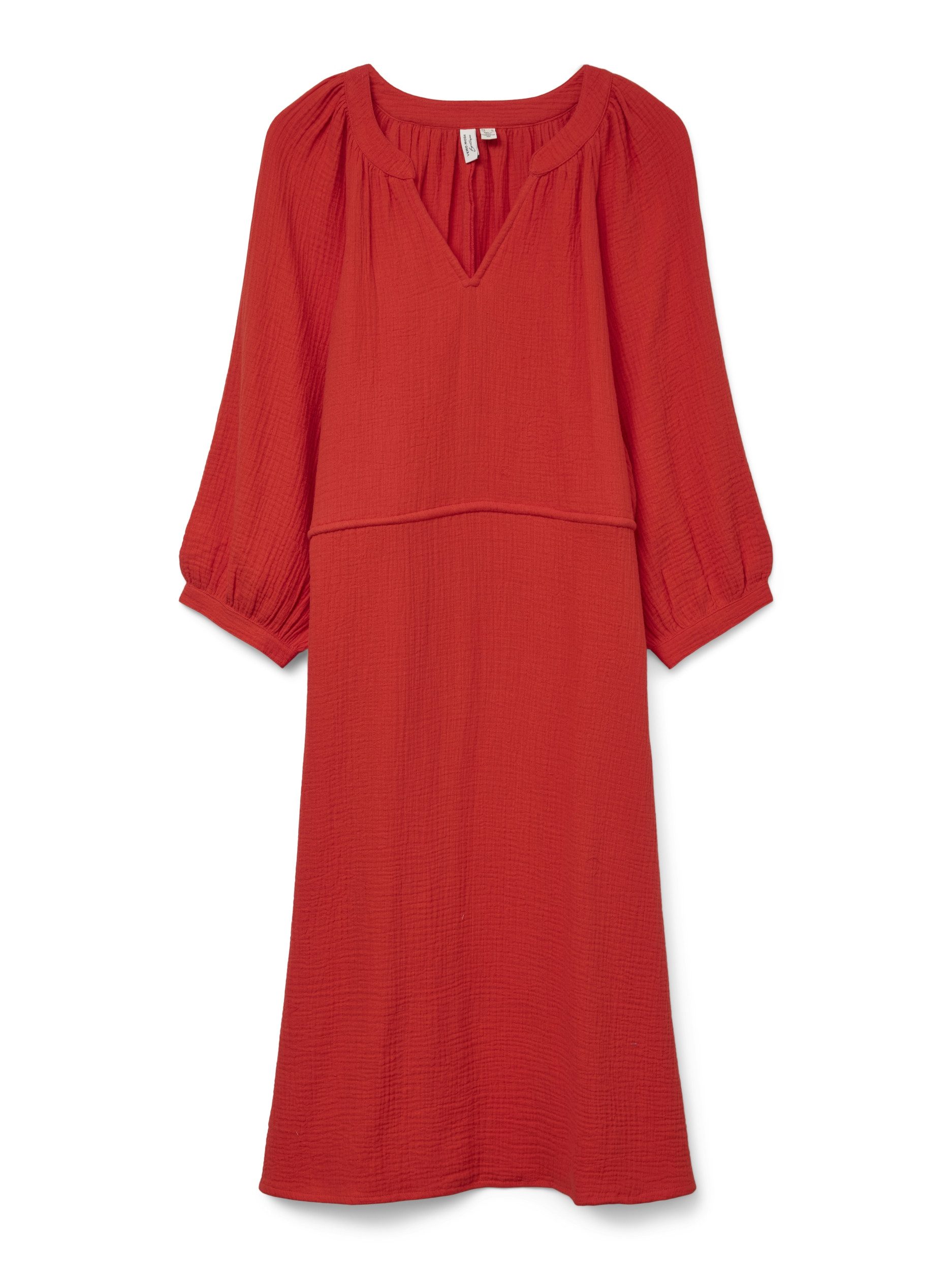 Vero Moda Midikleid VMBEVERLY 3/4 BLK DRESS WVN BTQ GA