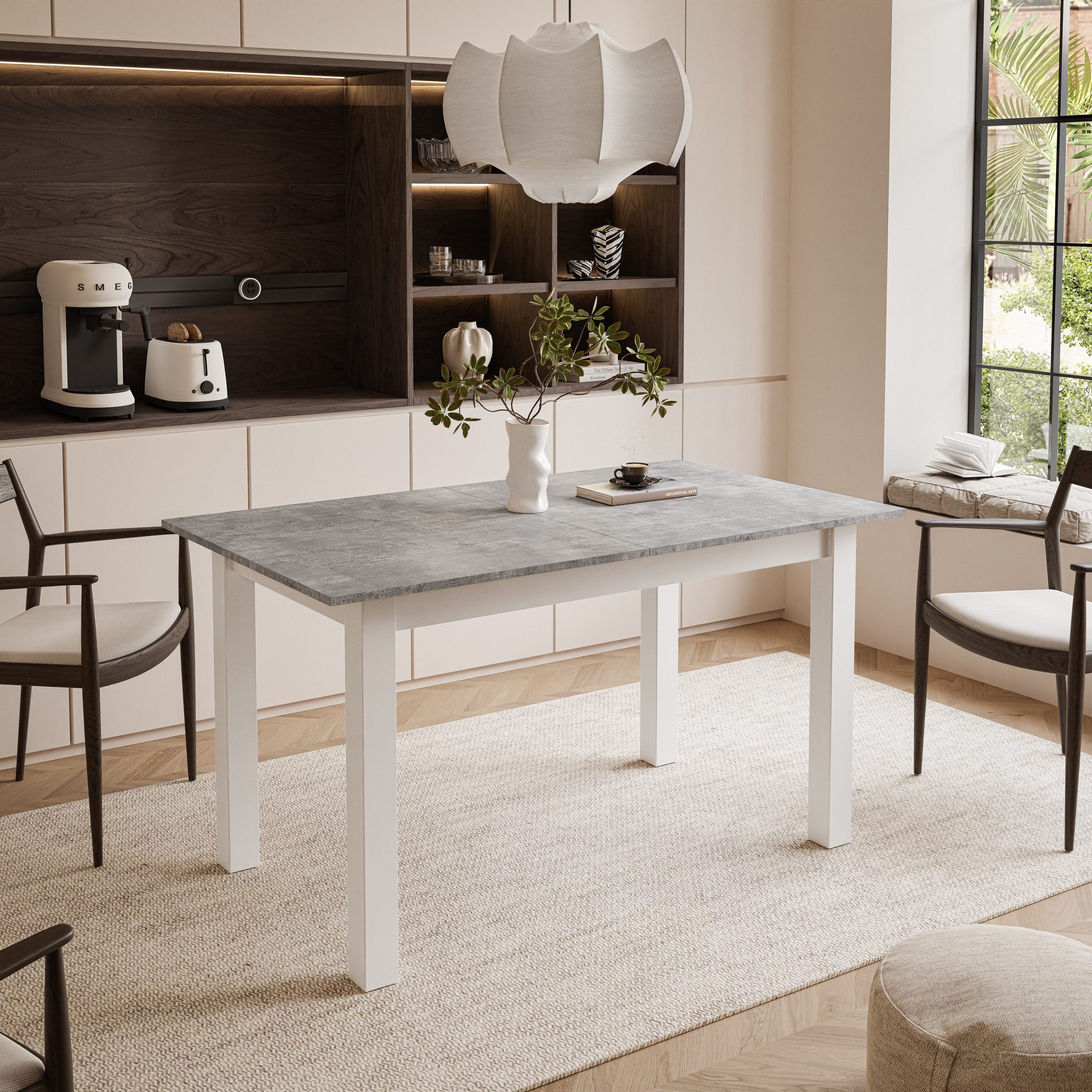 Lookway Klapptisch Ausklappbarer Tisch für 6-8 Personen Wohnzimmer ARTON 14 günstig online kaufen