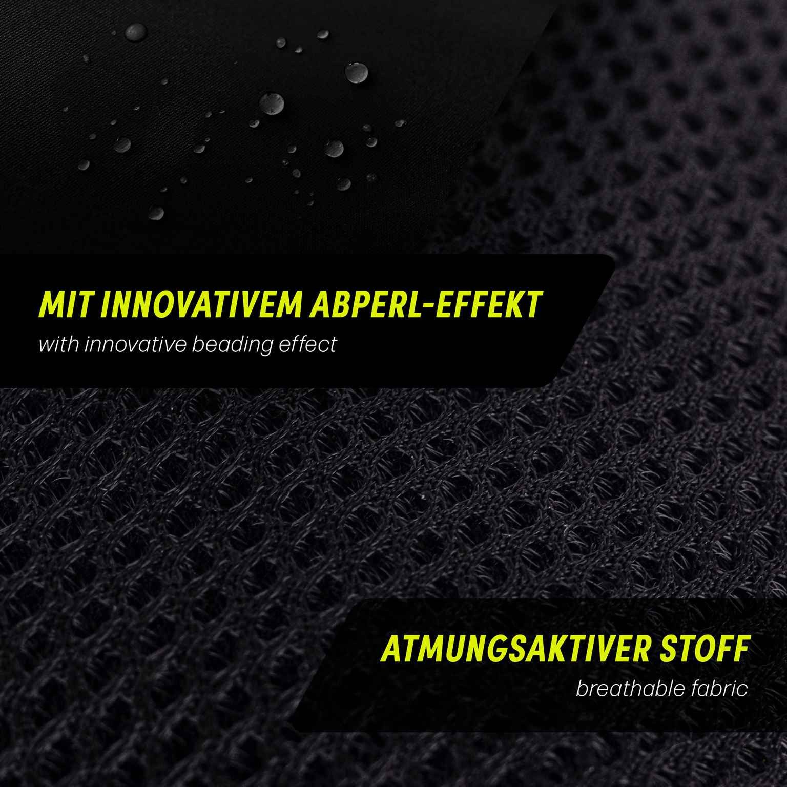 ONEFLOW Laufgürtel für Motorola Moto Z2 Play Lauftasche ActivePro Belt Schwarz Sport Handytasche zum Joggen Damen Herren Bauchtasche Handy Running