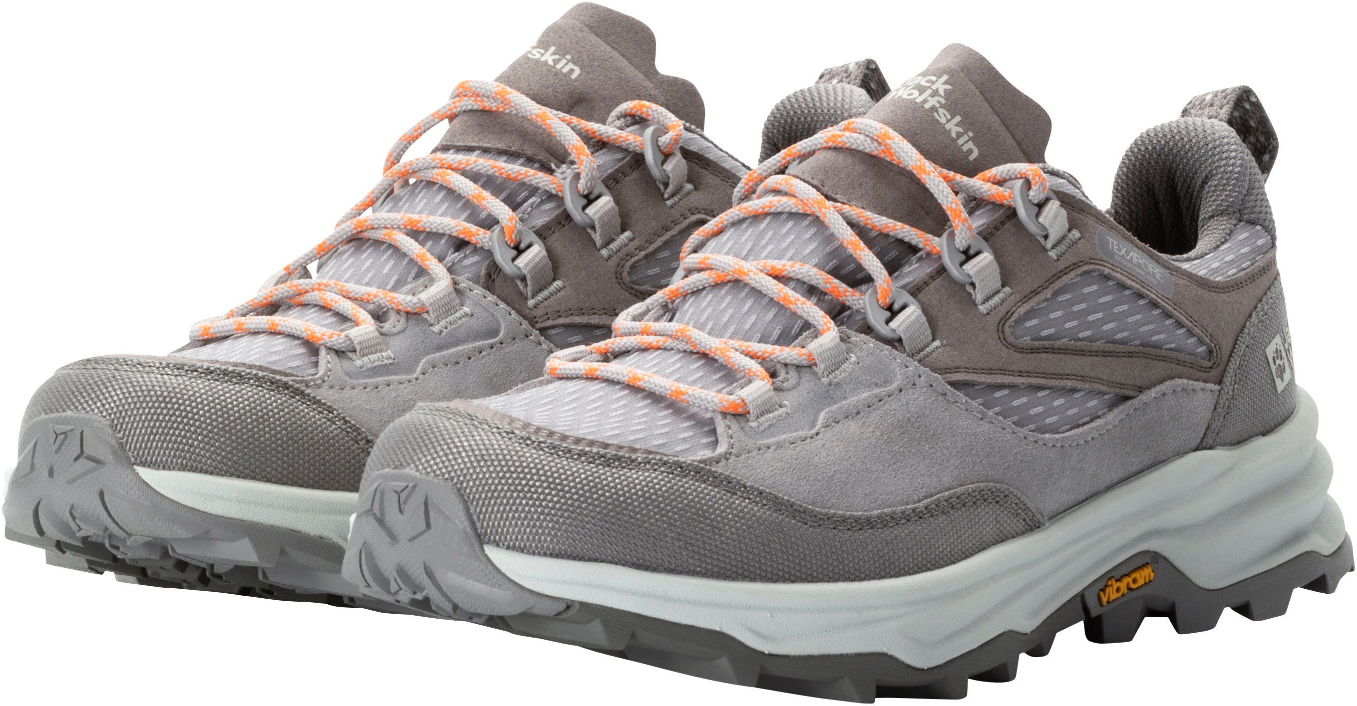 Jack Wolfskin CYROX TEXAPORE LOW W Wanderschuh Wasserdicht, Trekkingschuh günstig online kaufen
