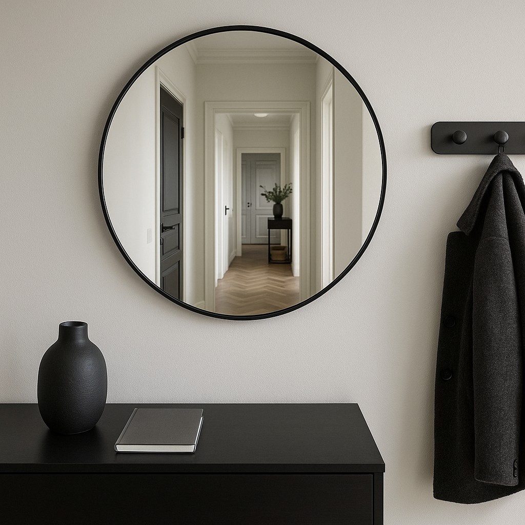 EDAXO Wandspiegel, Hochwertiges Spiegelglas mit Splitterschutzfolie (PET) günstig online kaufen