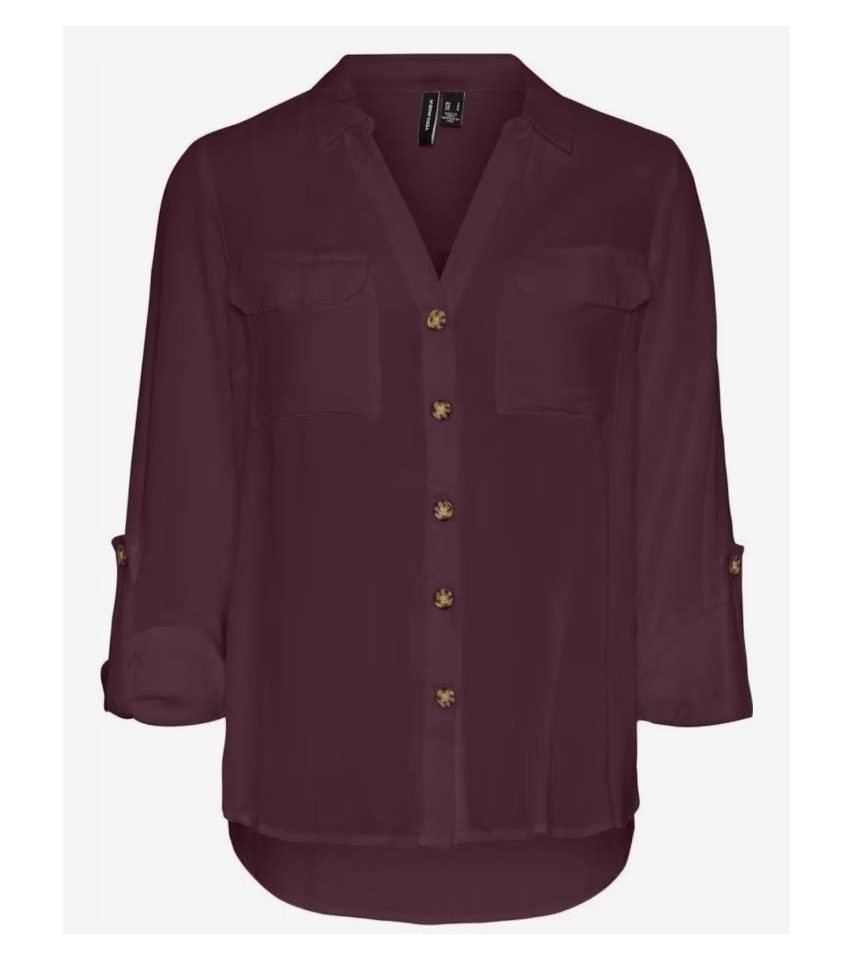 Vero Moda Blusentop VMBUMPY L/S SHIRT günstig online kaufen