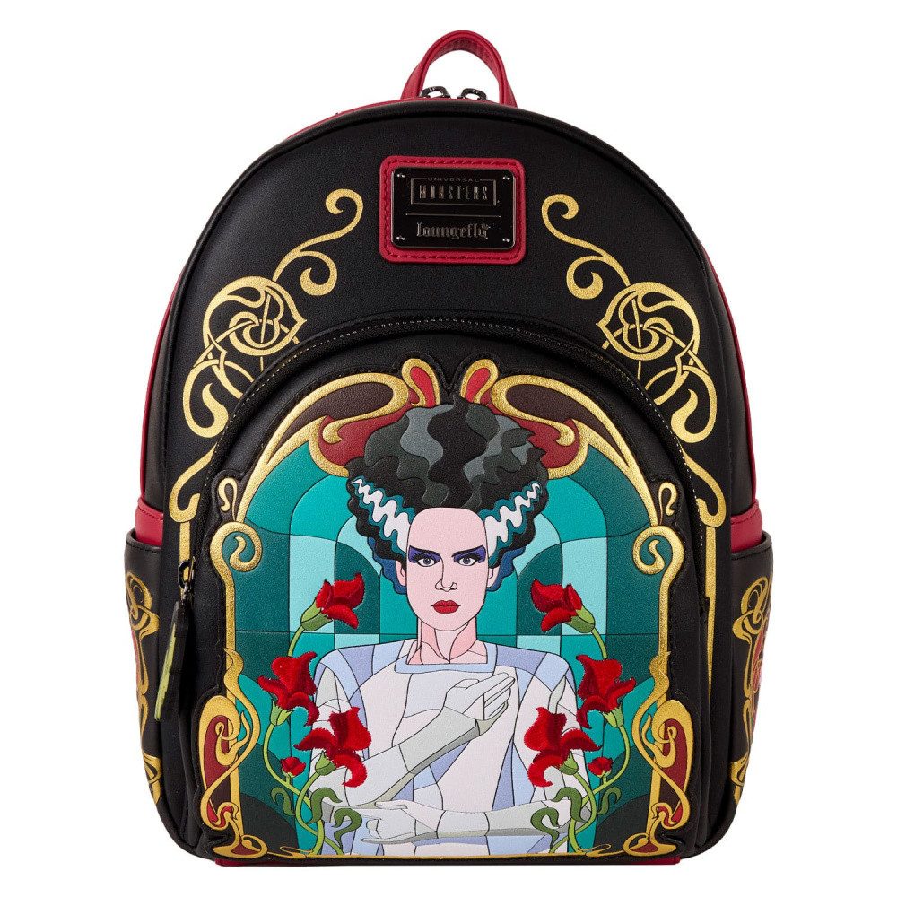 Loungefly Rucksack Universal Monsters by Loungefly Mini Rucksack Bride of Frankenstein