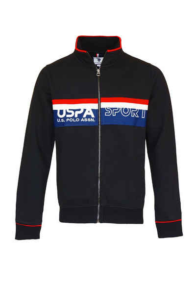 U.S. Polo Assn Sweatjacke Jacke Sweatjacke USPA Sport (1-tlg)