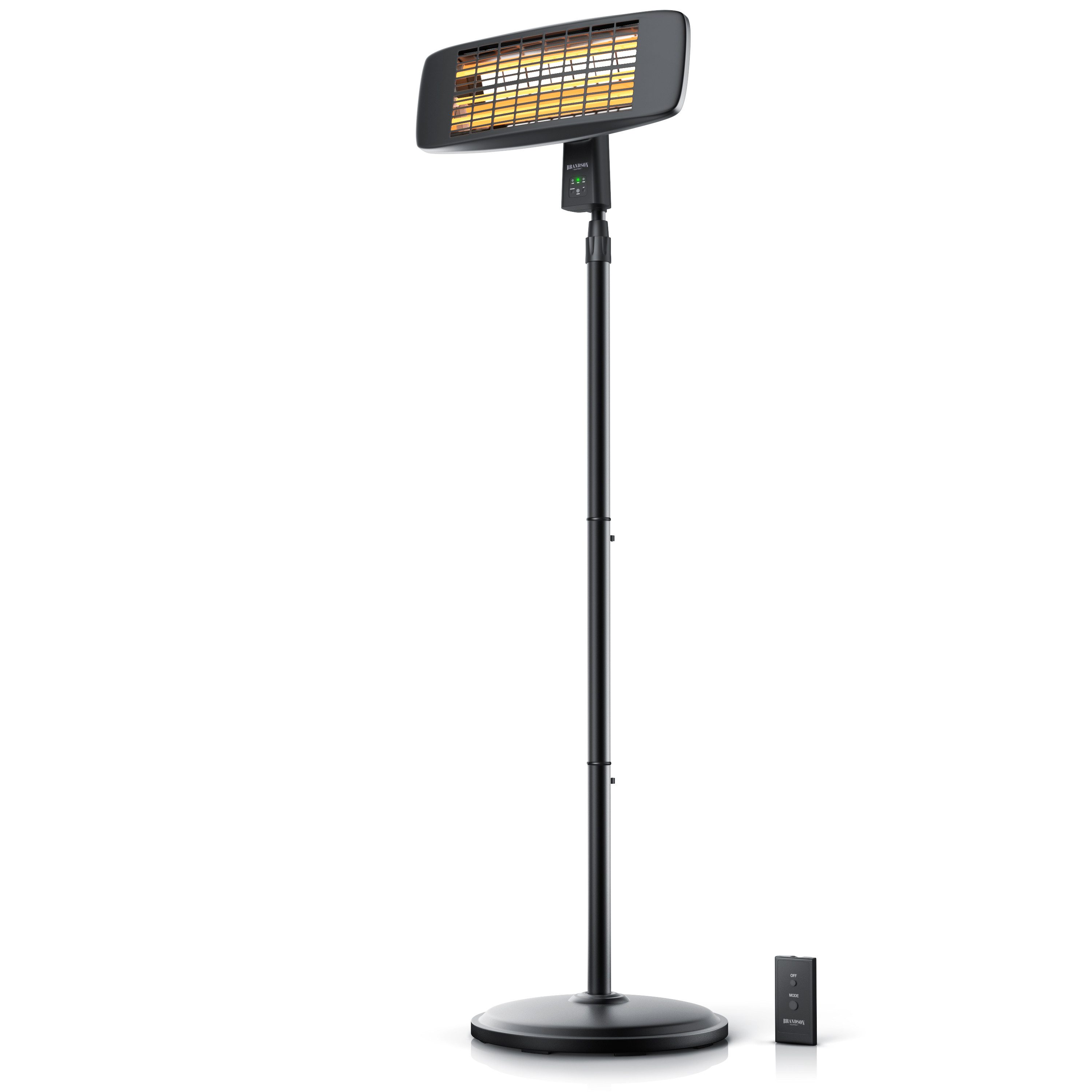Brandson Heizstrahler, 1800 W, Wickeltischheizstrahler mit Fernbedienung 3 günstig online kaufen