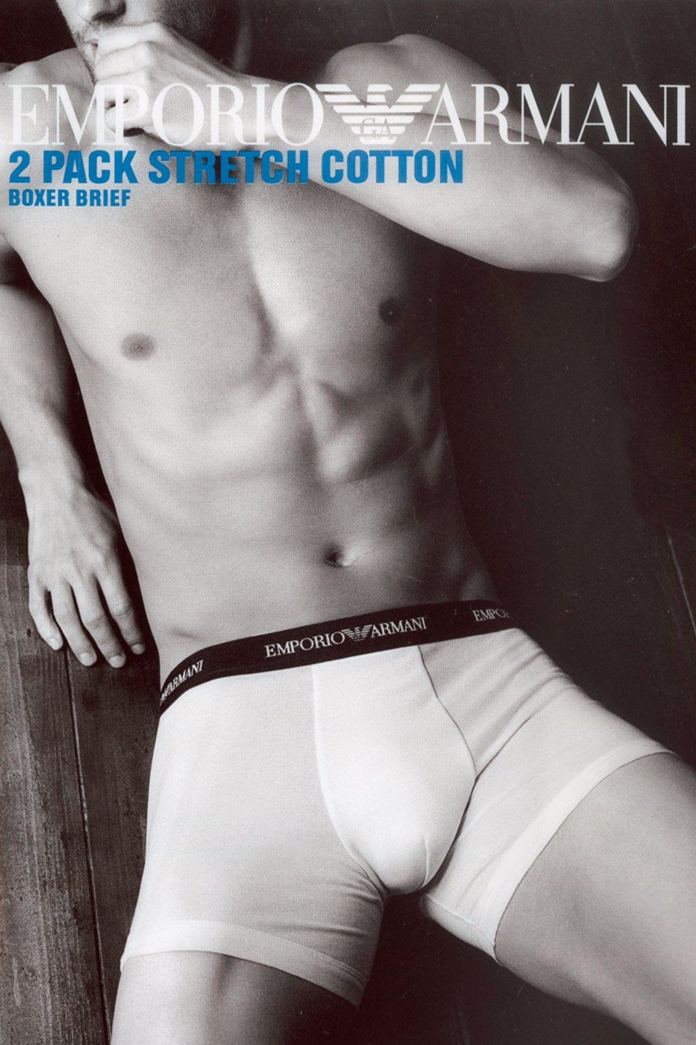 Emporio Armani Boxer CC717 Boxer Slip (Packung, 2-St., 2er-Pack) Herren Sli günstig online kaufen