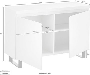 MCA furniture Sideboard AUSTIN Sideboard, Türen mit Dämpfung