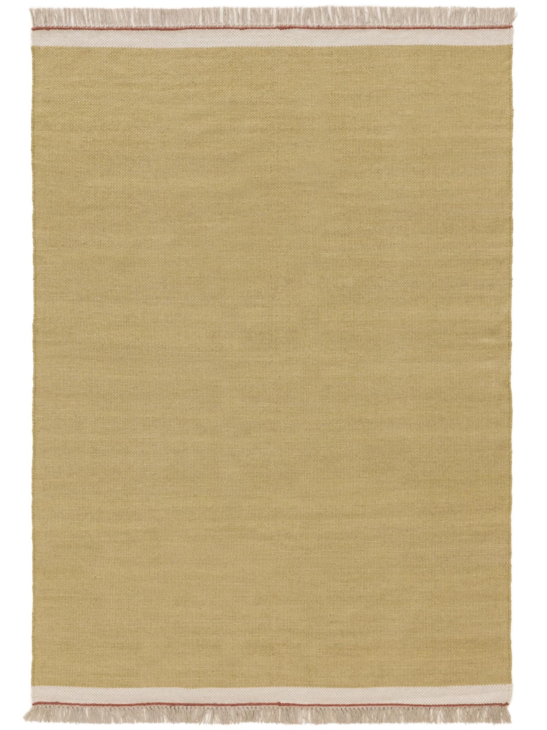 benuta Wollteppich Karla, rechteckig, Höhe: 5 mm, Wolle, Teppich Wohnzimmer, Schlafzimmer, Esszimmer, Flur, Hygge