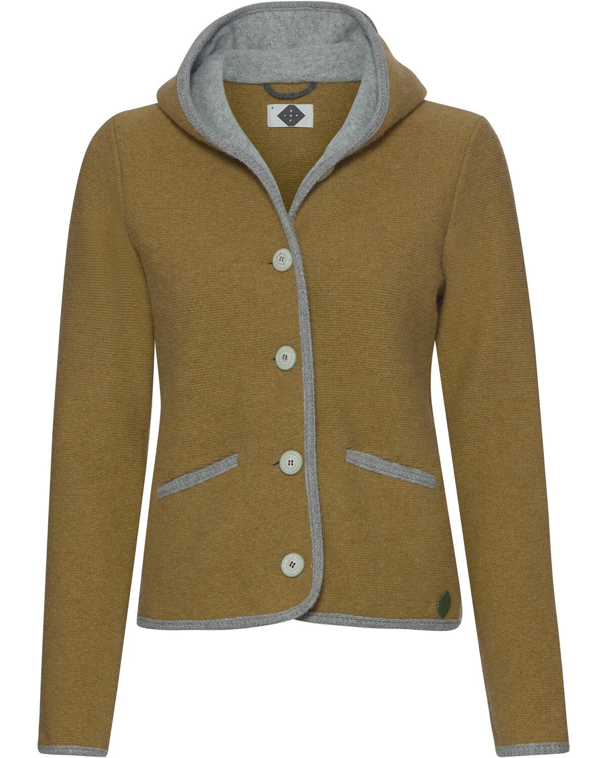 Stapf Trachtenjacke Kapuzen-Strickjacke Malwine