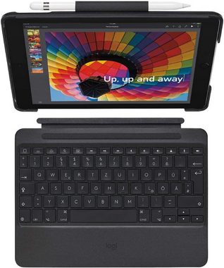 Logitech 920-009034 Logitech Slim Combo für iPad der 5. & iPad 6. Generation iPad-Tastatur