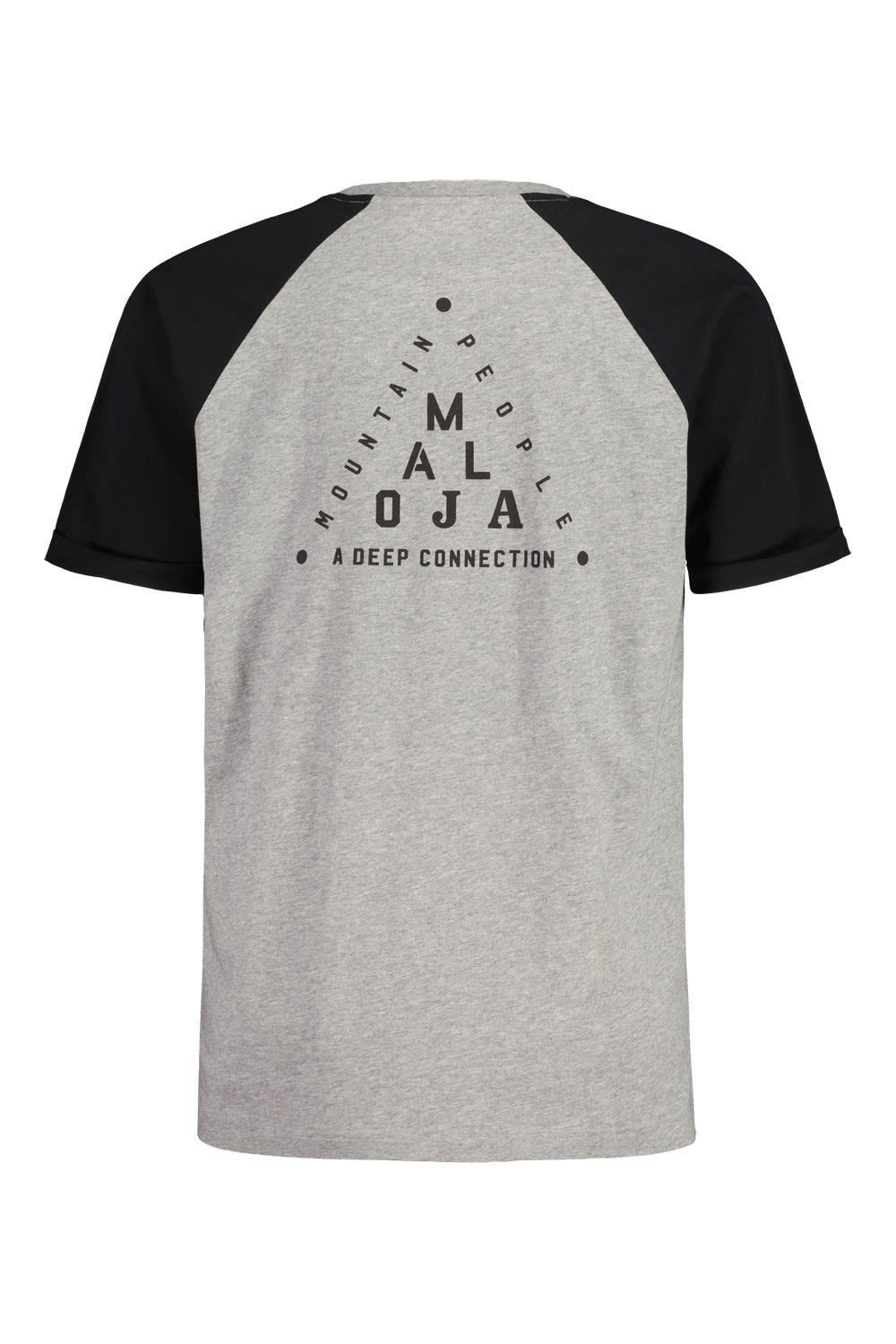 Maloja T-Shirt Maloja M Batianm. T-shirt Herren Kurzarm-Shirt Moonless Multi