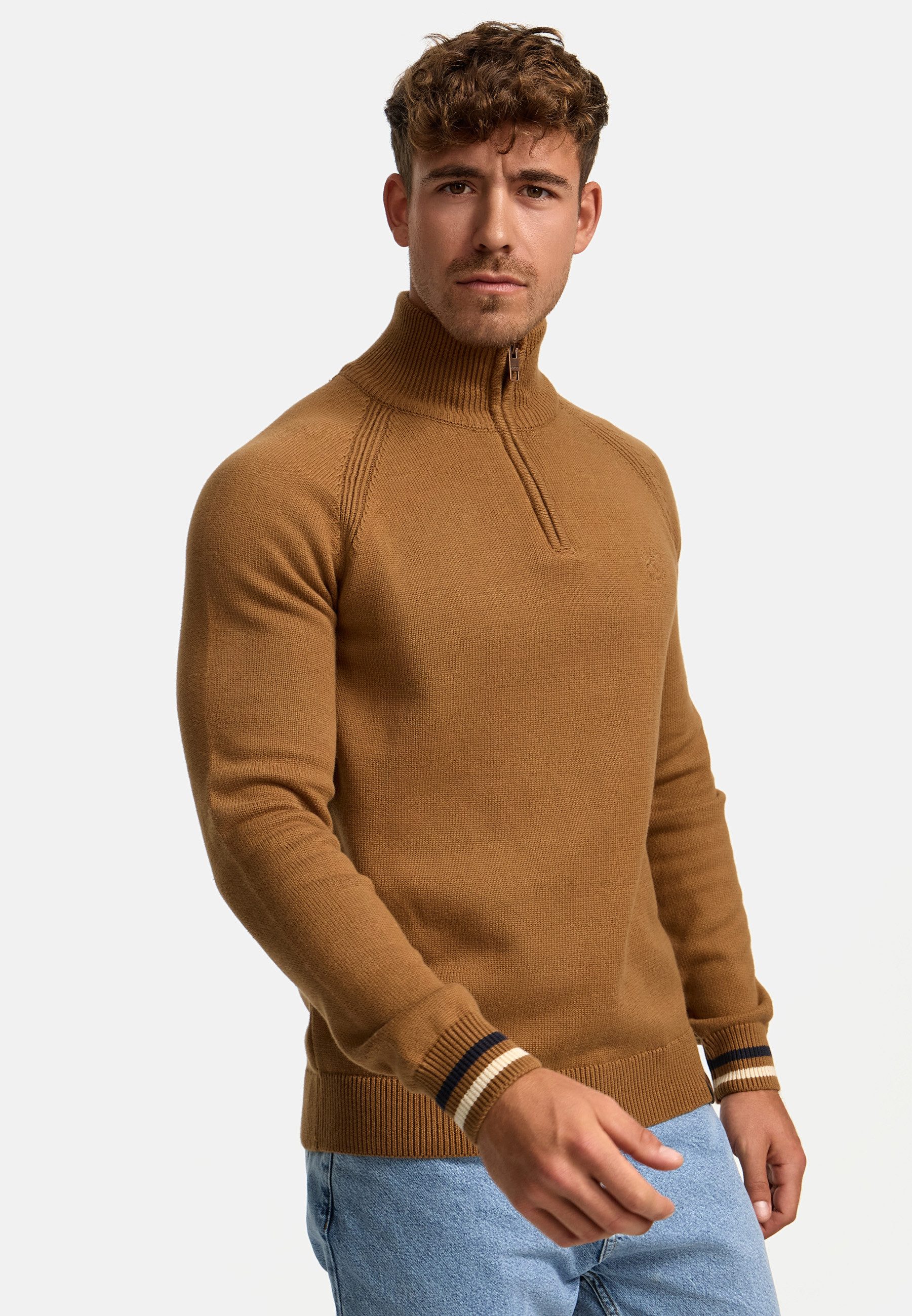 Indicode Strickpullover Herren INSwift Pullover Herrenpullover