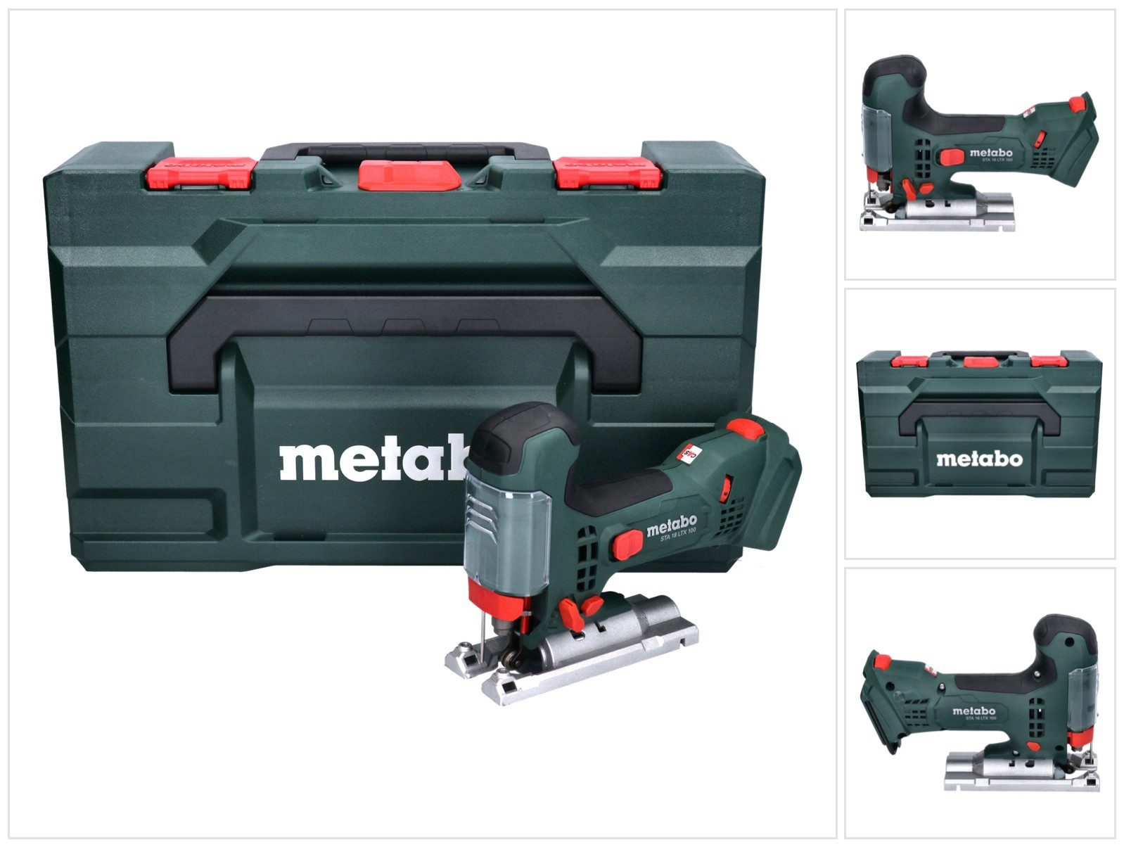 metabo Stichsäge STA 18 LTX 100 Akku Stichsäge 18 V + metaBOX (601002840) - ohne Akk