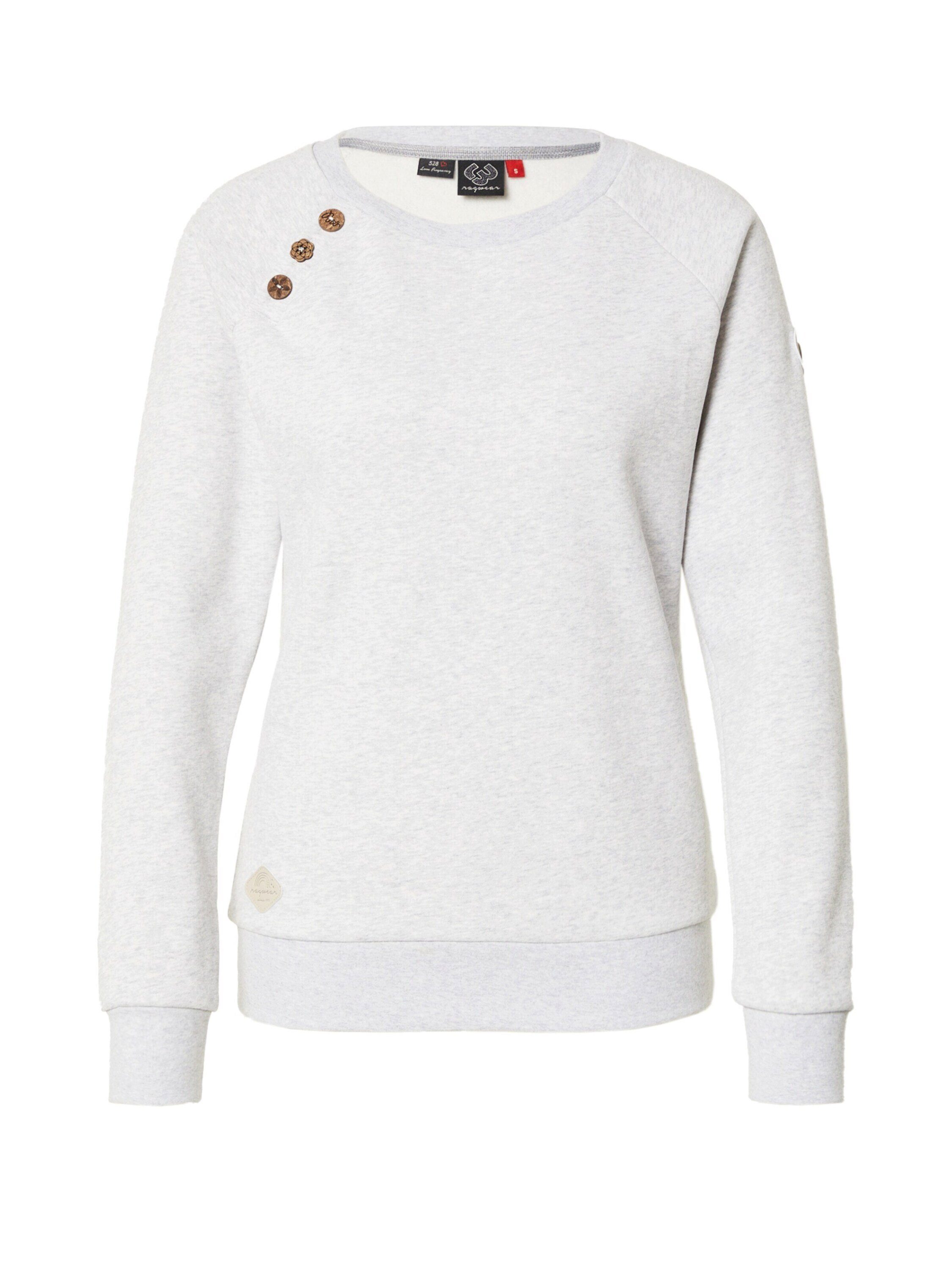 Ragwear Sweatshirt DARIA (1-tlg) Plain/ohne Details Light Grey 2221_3003