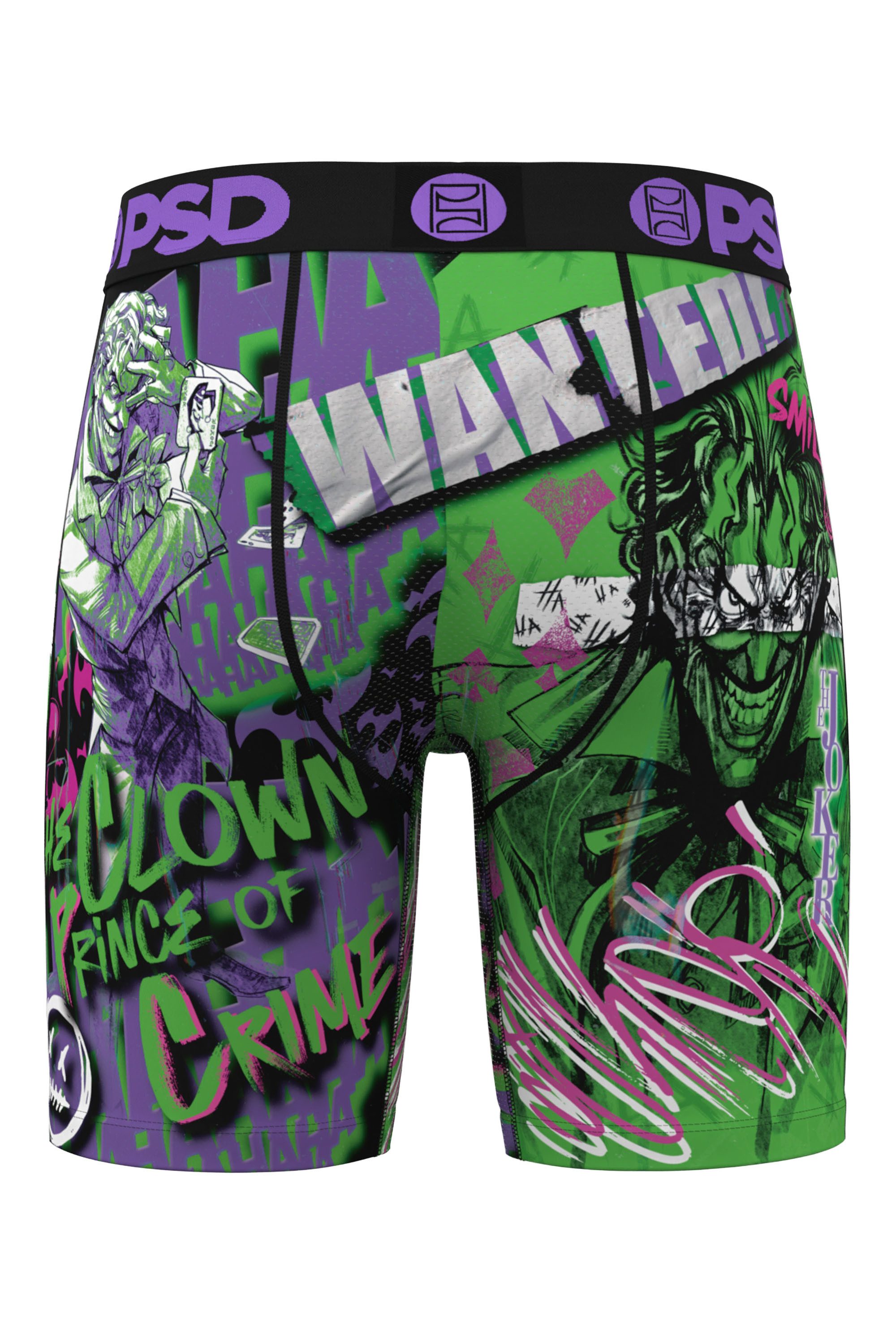 PSD Boxershorts JOKER WANTED Herren günstig online kaufen