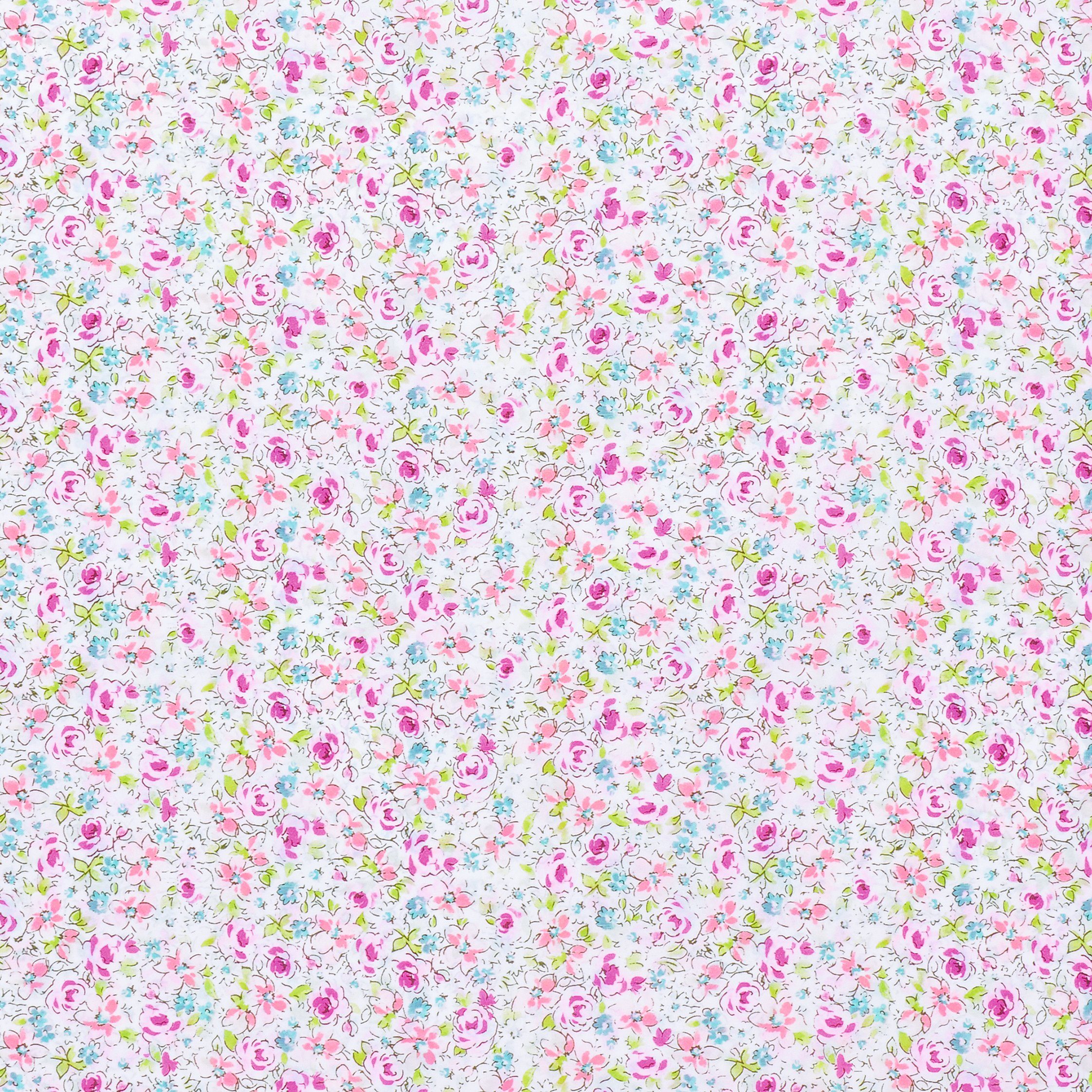 décopatch Motivpapier Blümchen, 3 Stück
