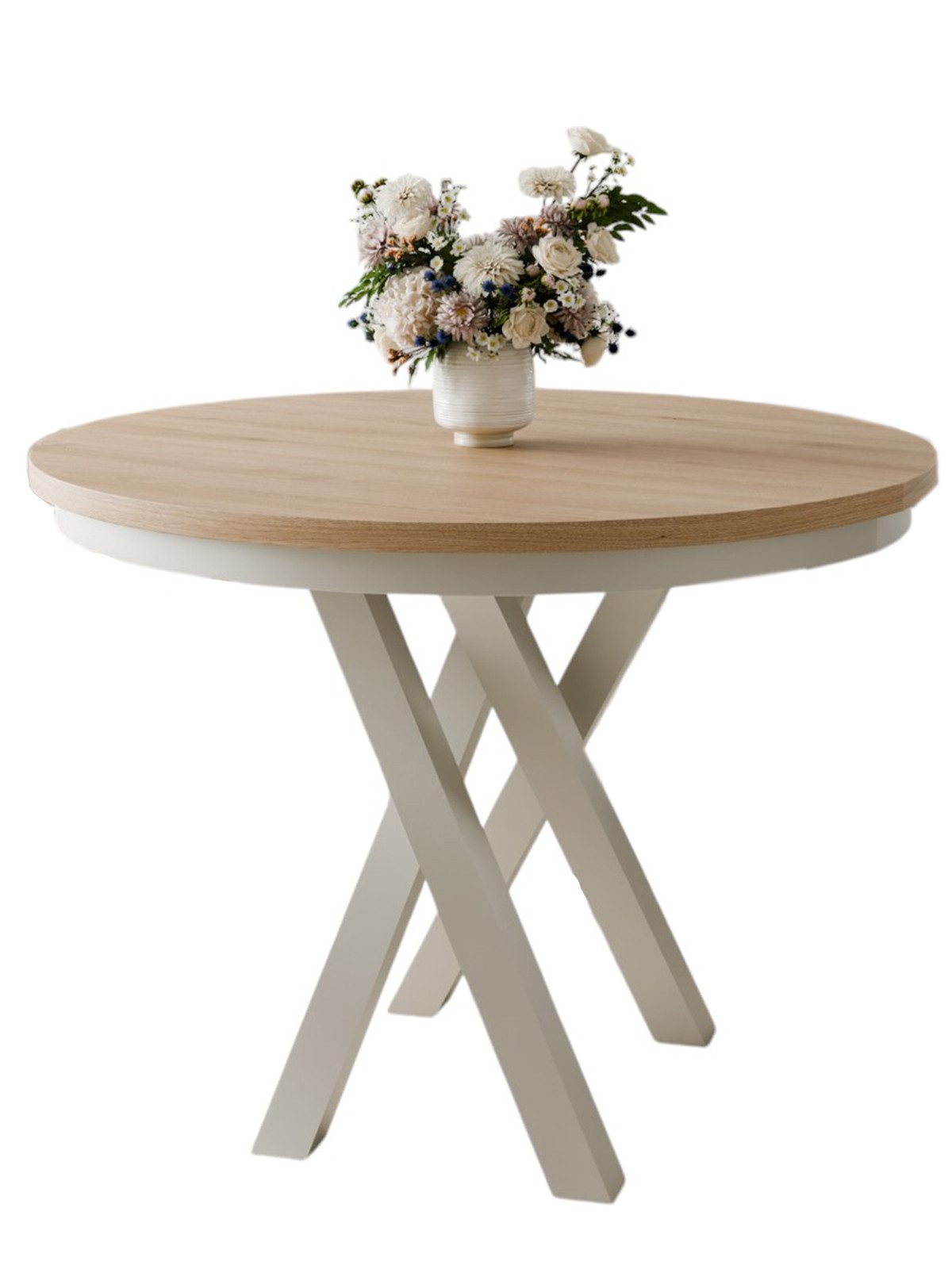 Compleo Esstisch Esszimmer, Modern, Japandi, Industrial - Küchentisch - Run günstig online kaufen