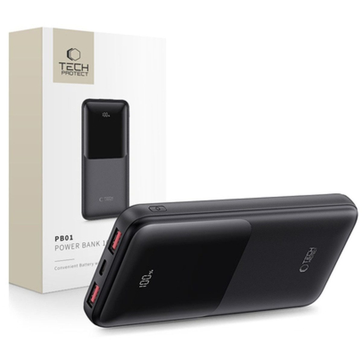 TECH PROTECT Powerbank Tech Protect PB01 10000mAh 22 5W Powerbank