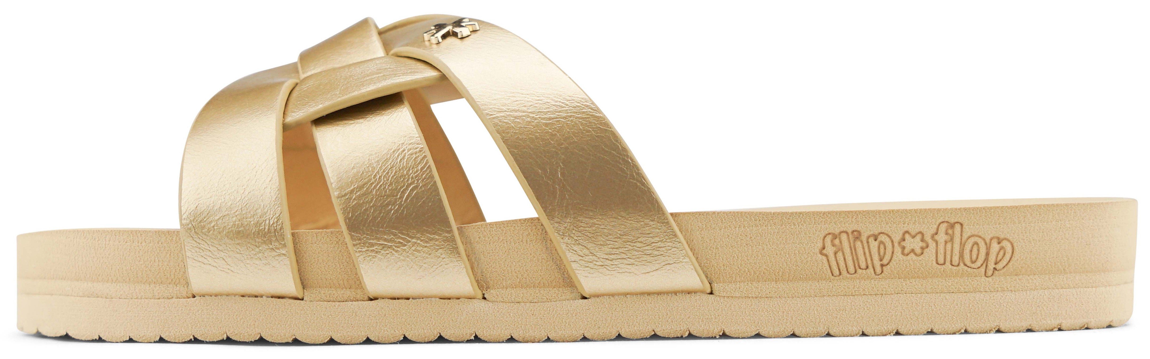 Flip Flop toscany Pantolette, Sommerschuh, Schlappen mit vorgeformten Fußbett