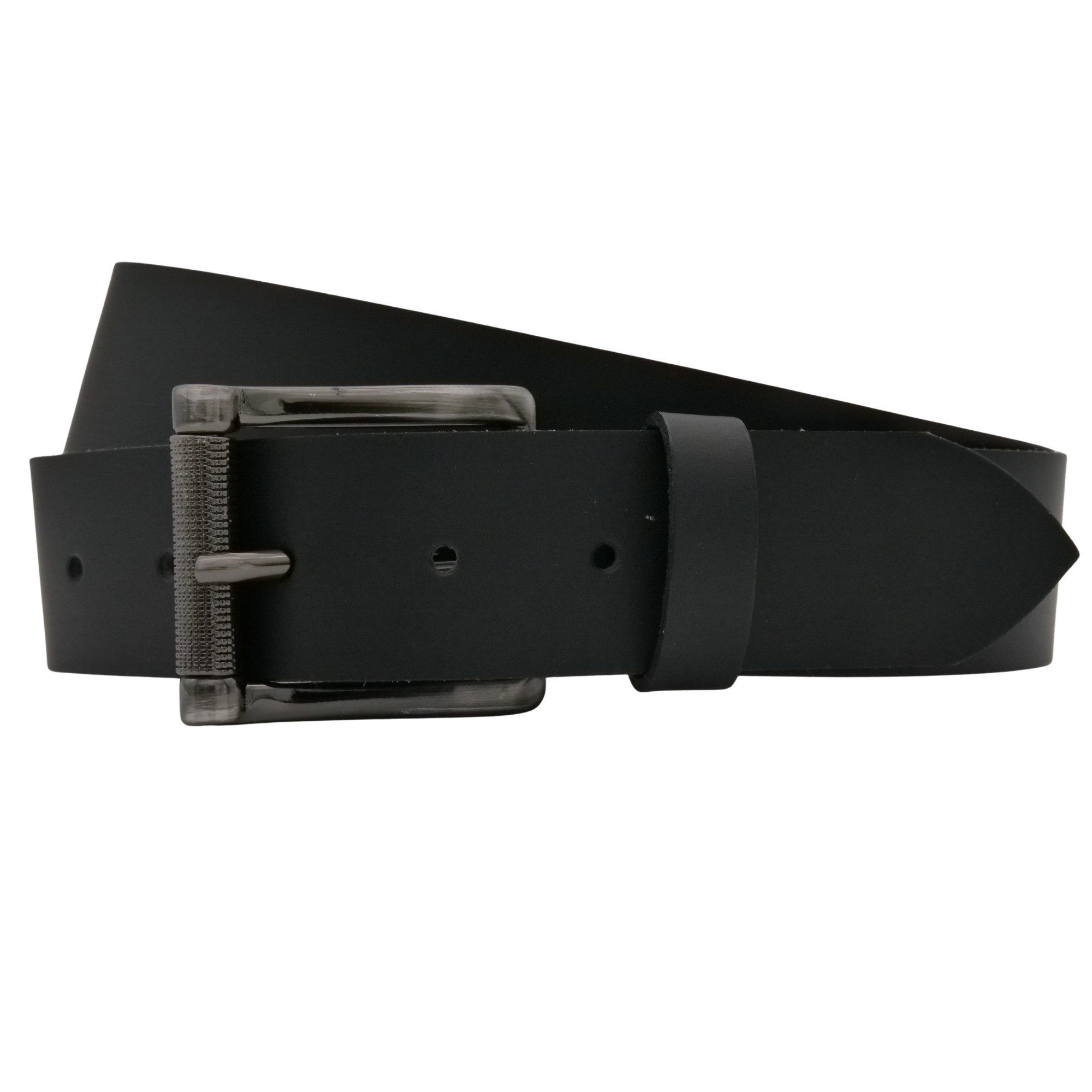 AnnaMatoni Ledergürtel AnnaMatoni Herren Ledergürtel Zeitloses Design Gürtel 4cm breit