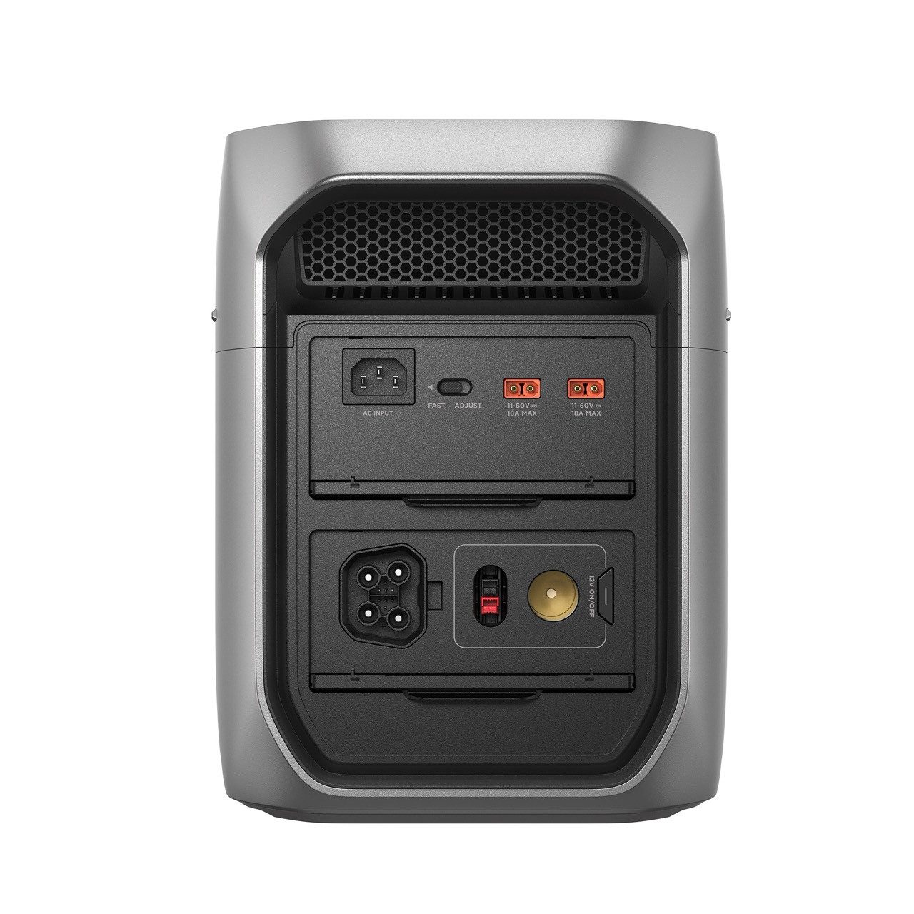 Ecoflow EcoFlow Delta 3 Max Plus Powerstation 0% MwSt. Powerstation LiFEPO4 (220-240 V), Individuelle Priorisierung der AC-Kreise schwarz