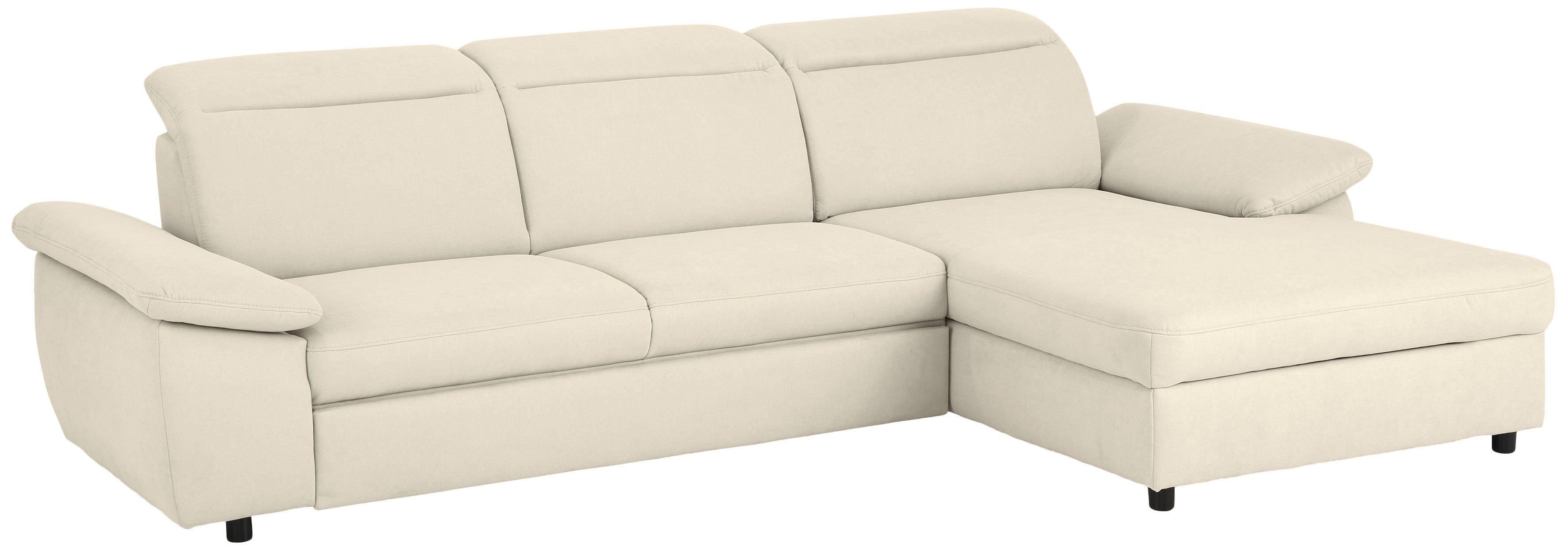 Home affaire Ecksofa Mauritius L-Form, mit Kopfteil- und Armlehnverstellung, mit Bettfunktion und Bettkasten