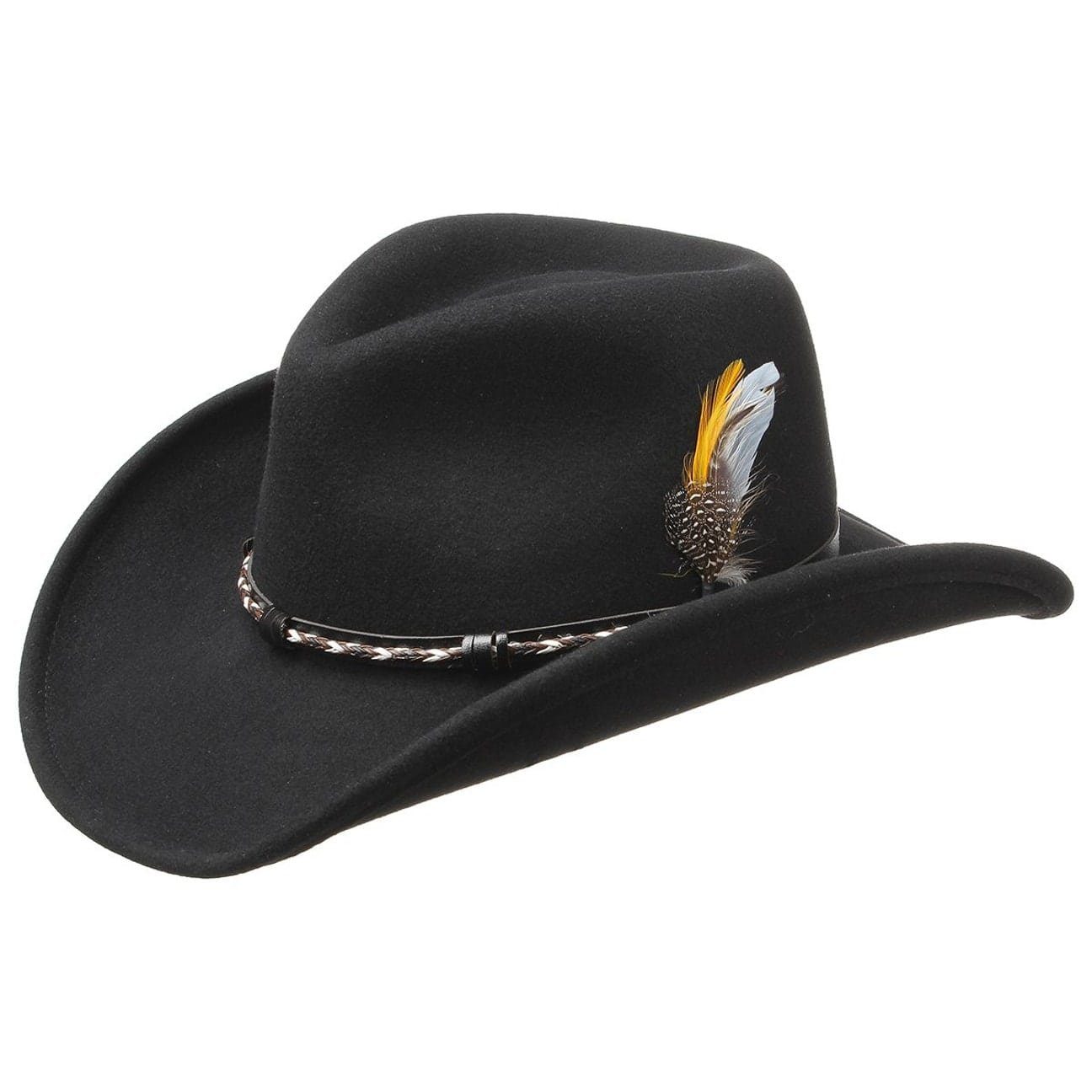 Stetson Cowboyhut (1-St) Rodeohut mit Lederband, Made in USA