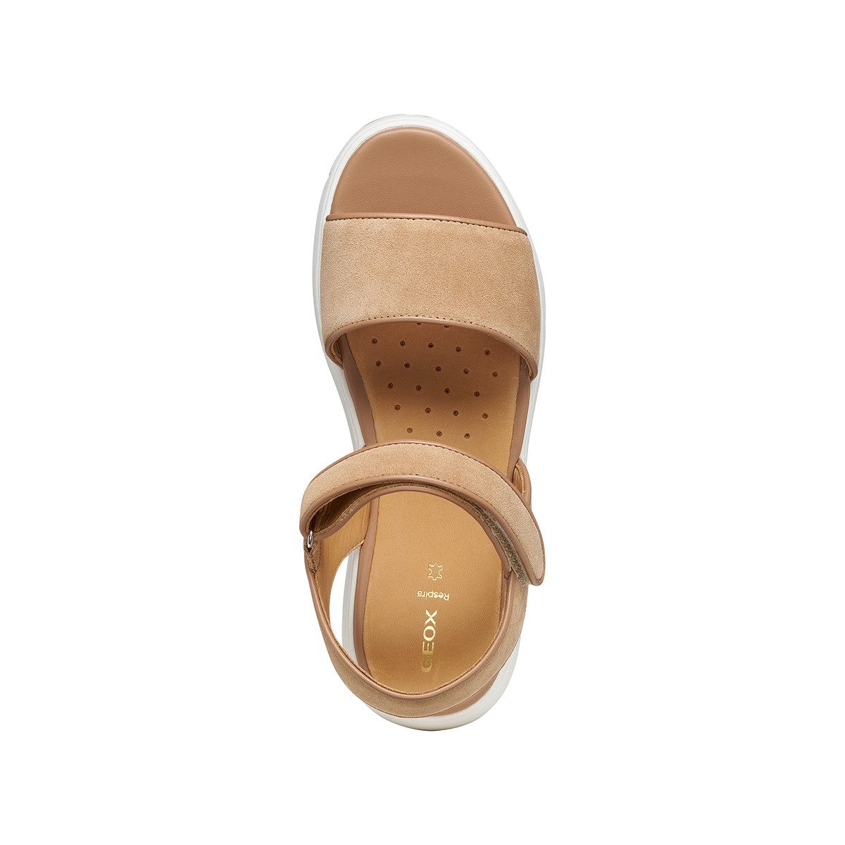 Geox GEOX NEBULA 2.0, Sandaletten, Braun, Damen Sandalette