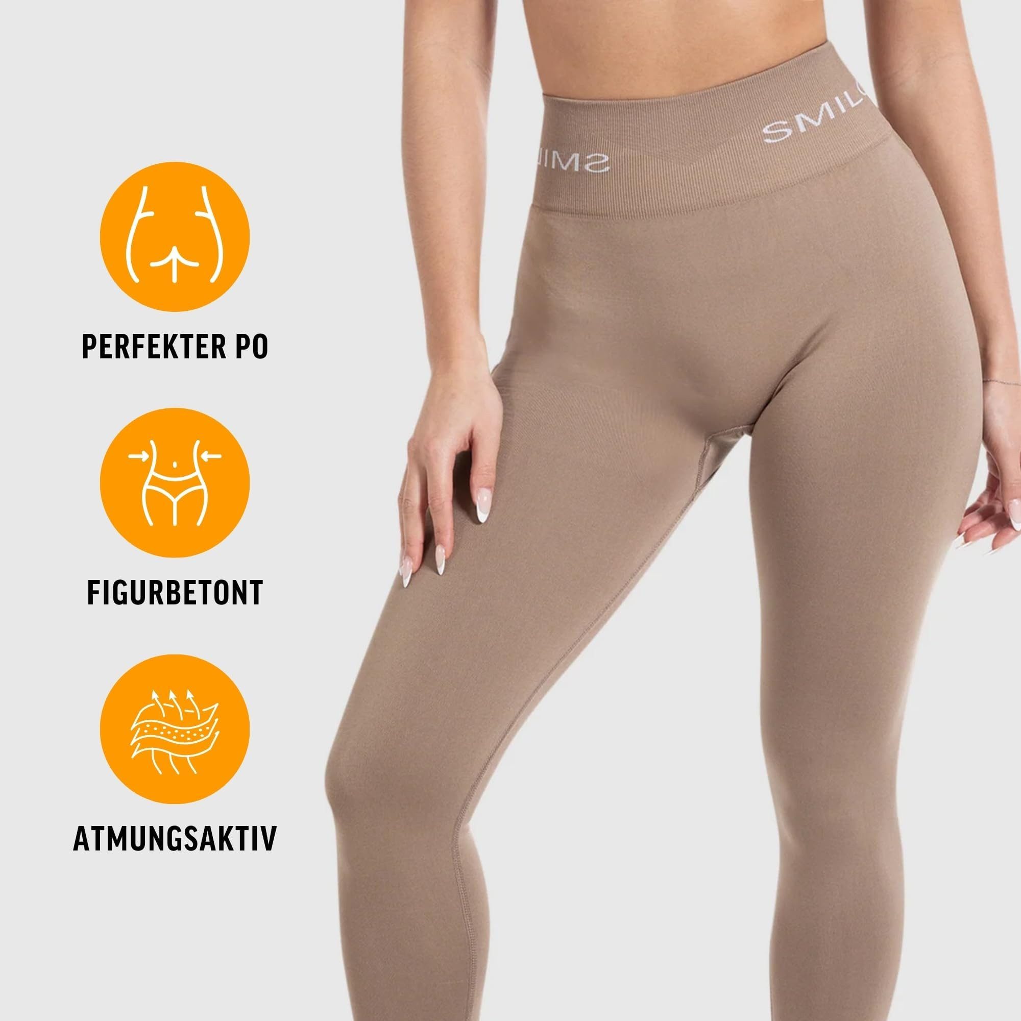 Smilodox Leggings Azura, Push Up Booy günstig online kaufen