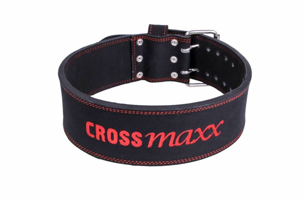 Lifemaxx Dip-Gürtel Lifemaxx Crossmaxx Powerlifting Gürtel Schwarz, 10 cm Breite, Größe S