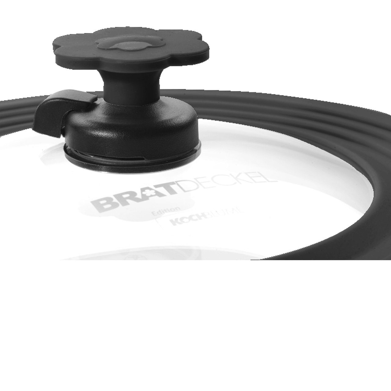 Kochblume Universaldeckel Bratdeckel, mit Automatikventil