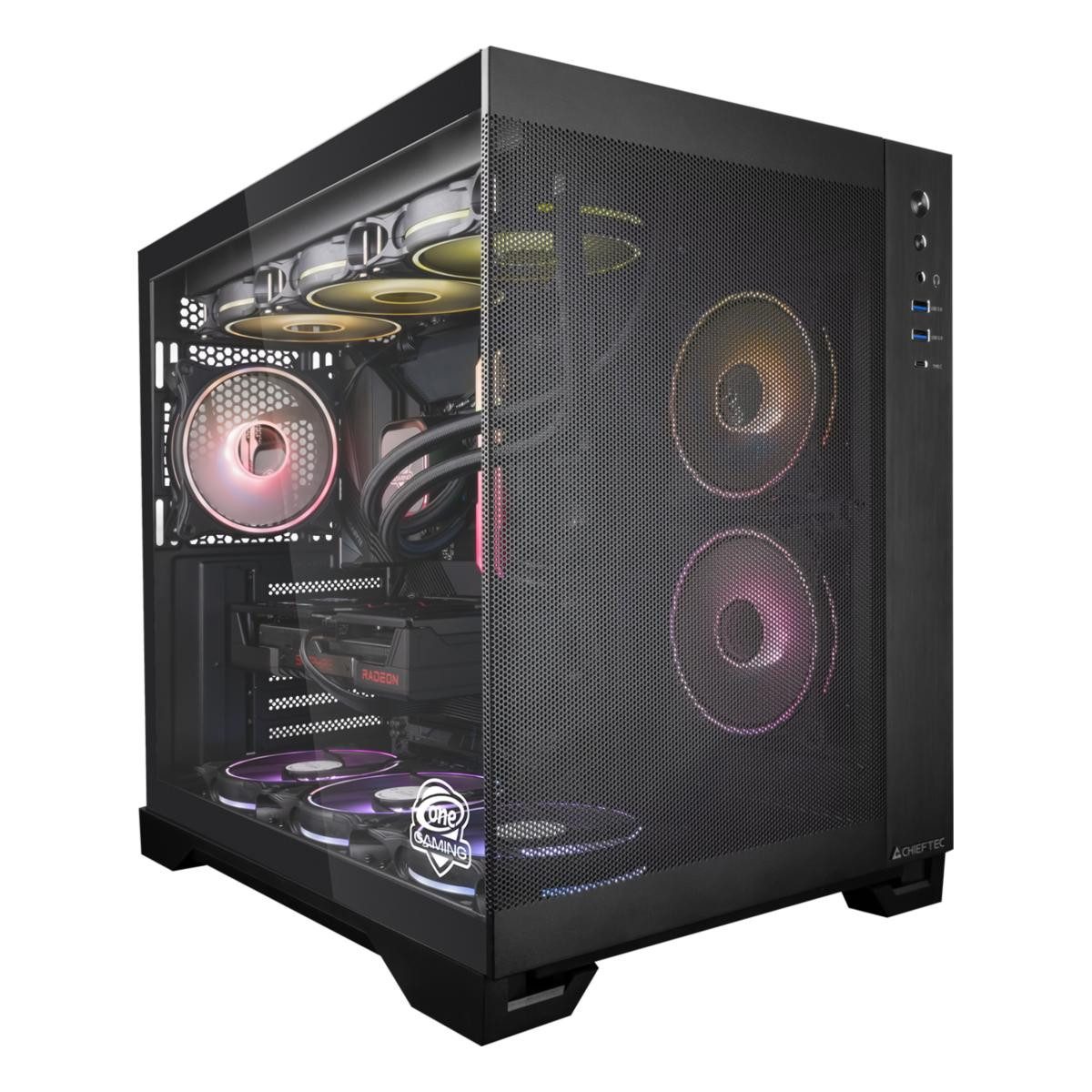 ONE GAMING Gaming PC IN021 Gaming-PC (Intel Core i9 14900KF, GeForce RTX 5070, 16 GB RAM, 1000 GB SSD, Luftkühlung)