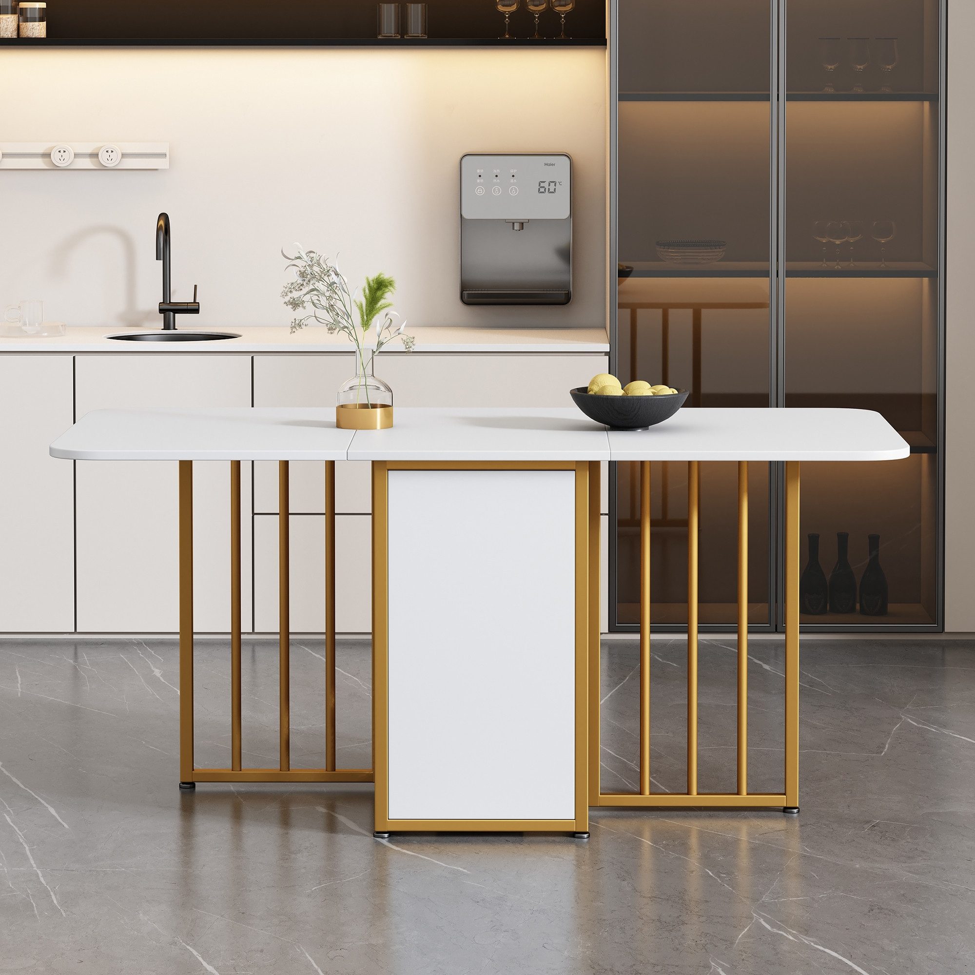 BBWL Esstisch Multifunktionaler klappbarer Esstisch 3-in-1, günstig online kaufen