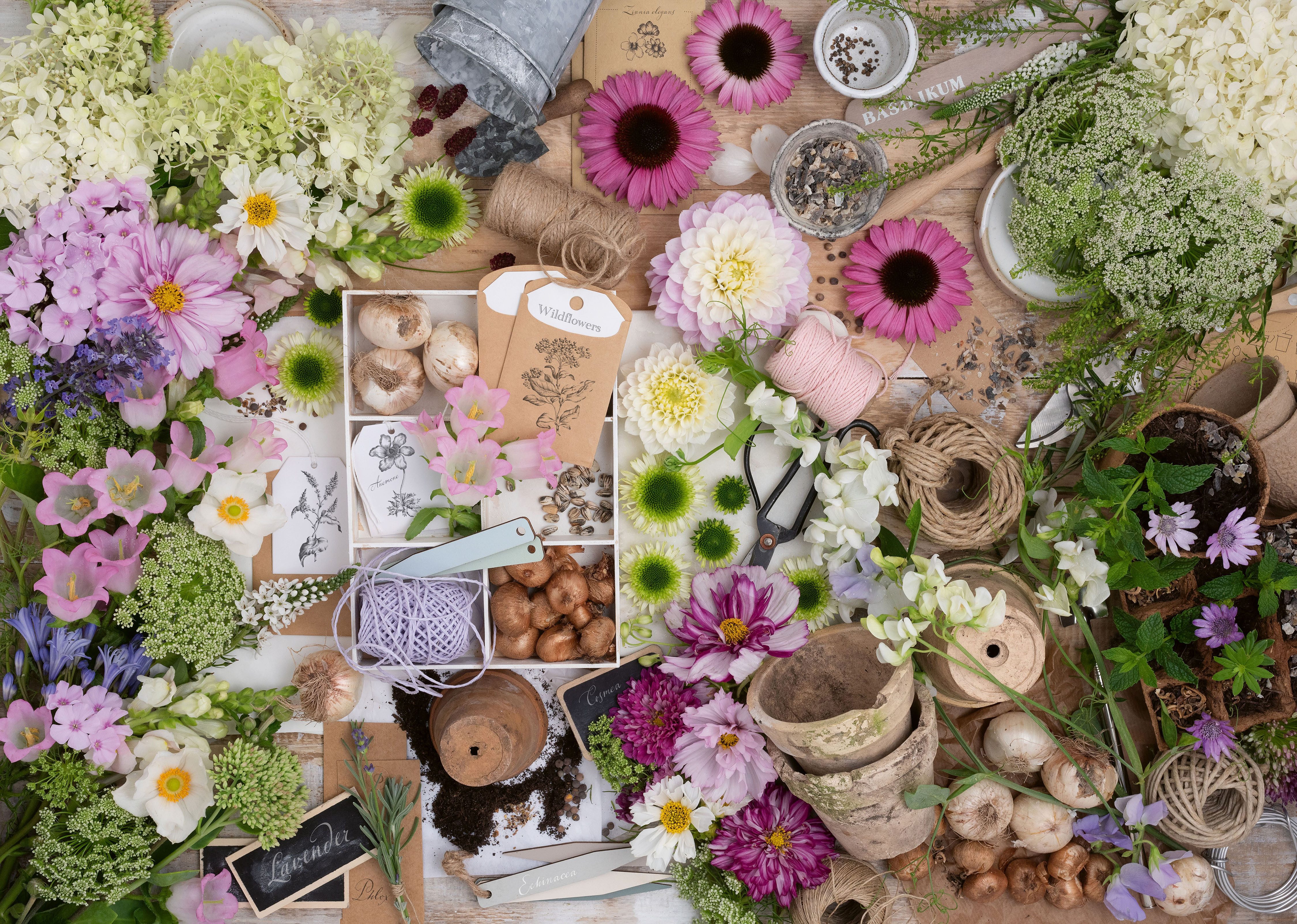 Ravensburger Puzzle Prachtvolle Blumenliebe, 1000 Puzzleteile, Made in Germ günstig online kaufen