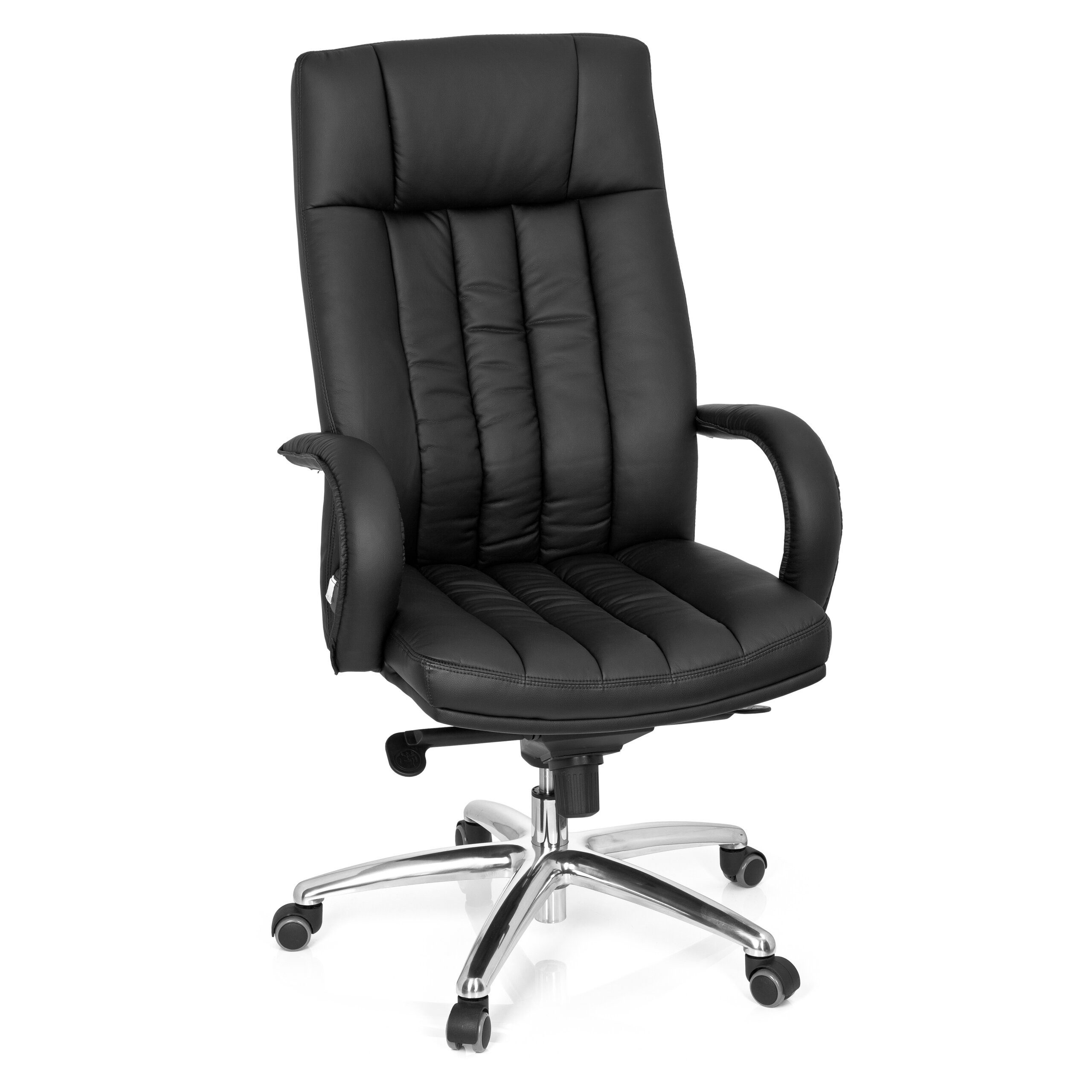 hjh OFFICE Drehstuhl XXL Drehstuhl Xxl G 300 Kunstleder mit Armlehnen (1 St), XXL Chefsessel Bürostuhl ergonomisch